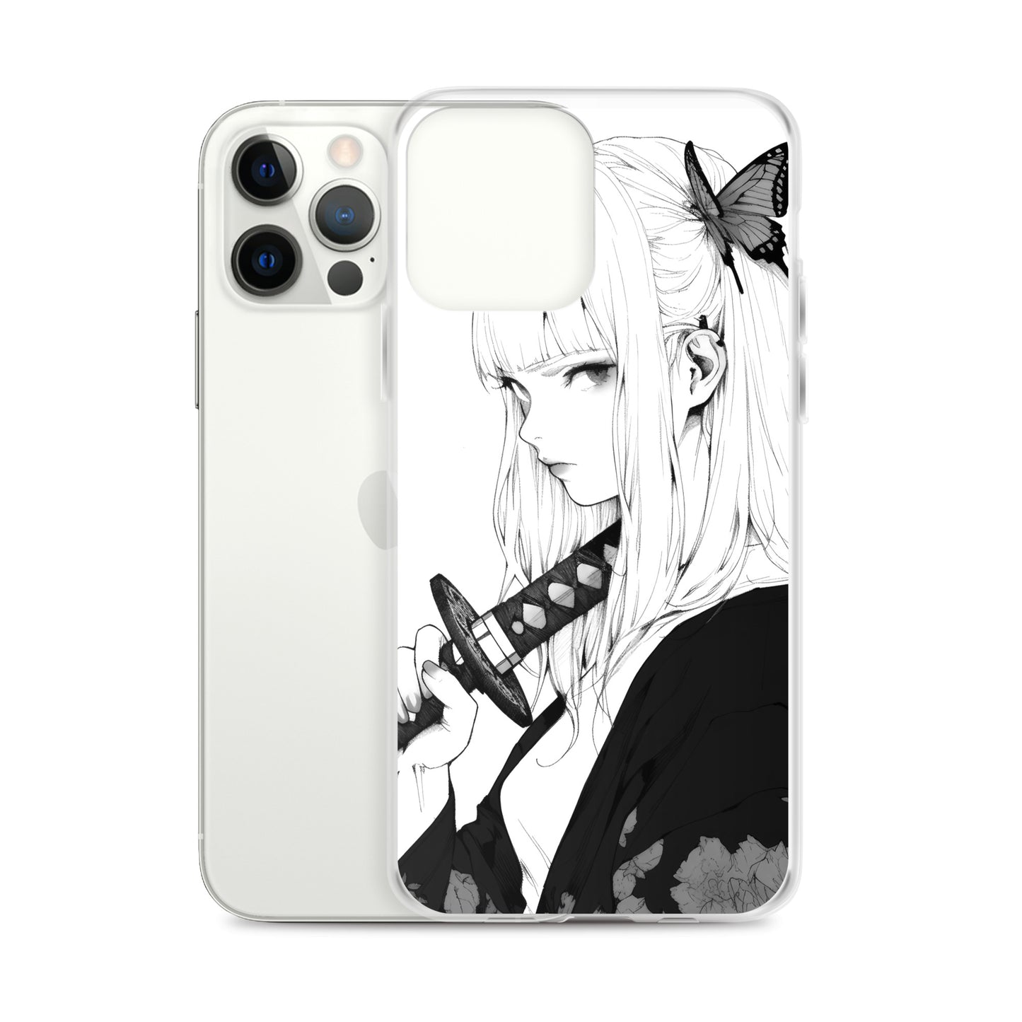 Clear Case for iPhone® Samurai Girl 10