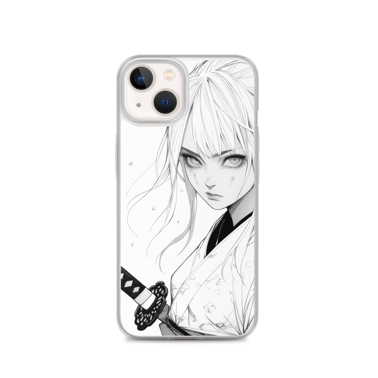 Clear Case for iPhone® Samurai Girl 2