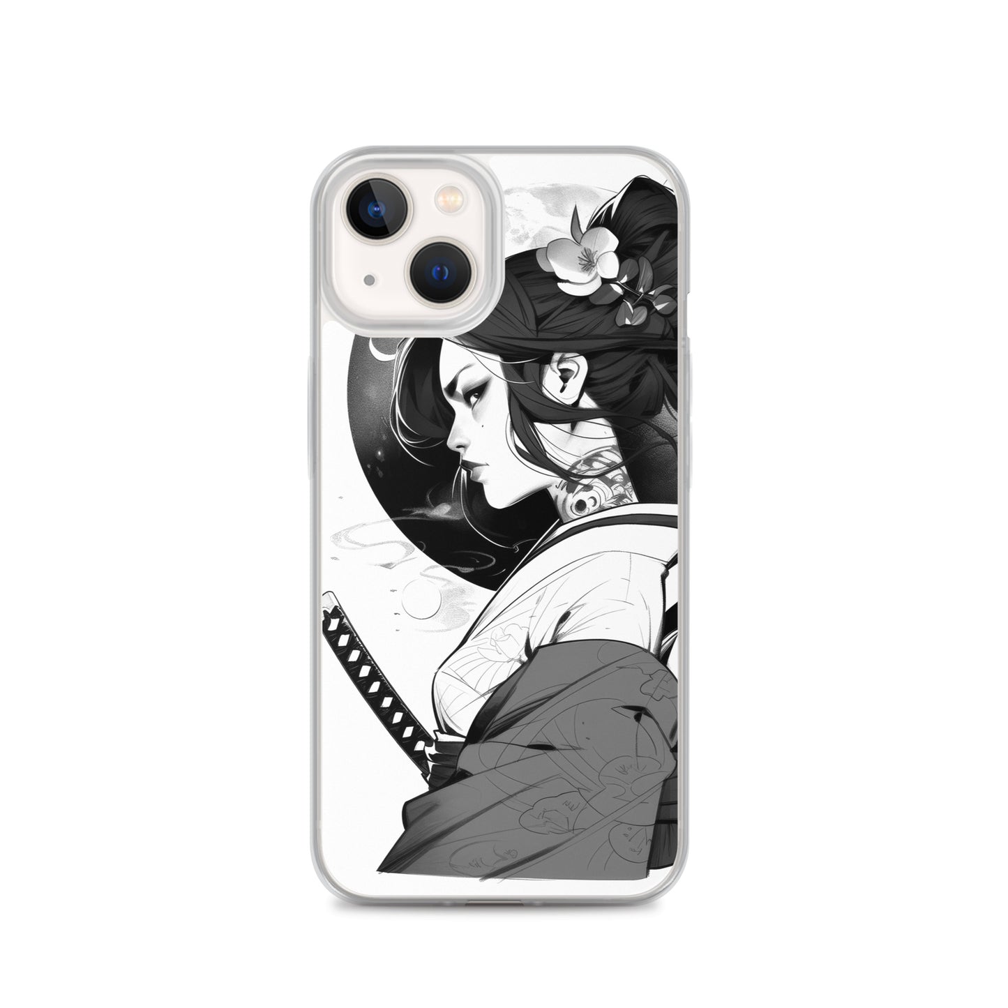 Clear Case for iPhone® Samurai Girl 3