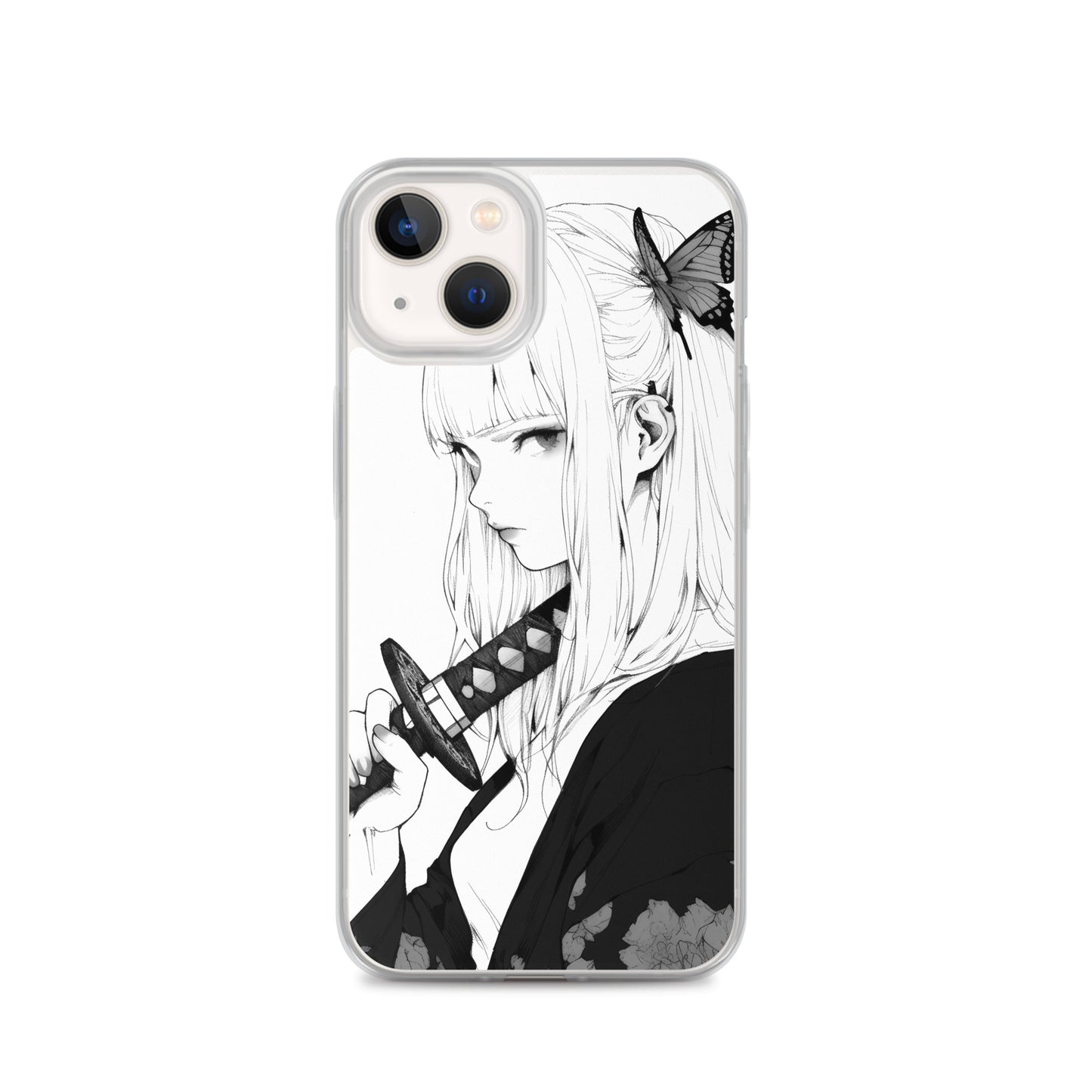 Clear Case for iPhone® Samurai Girl 10