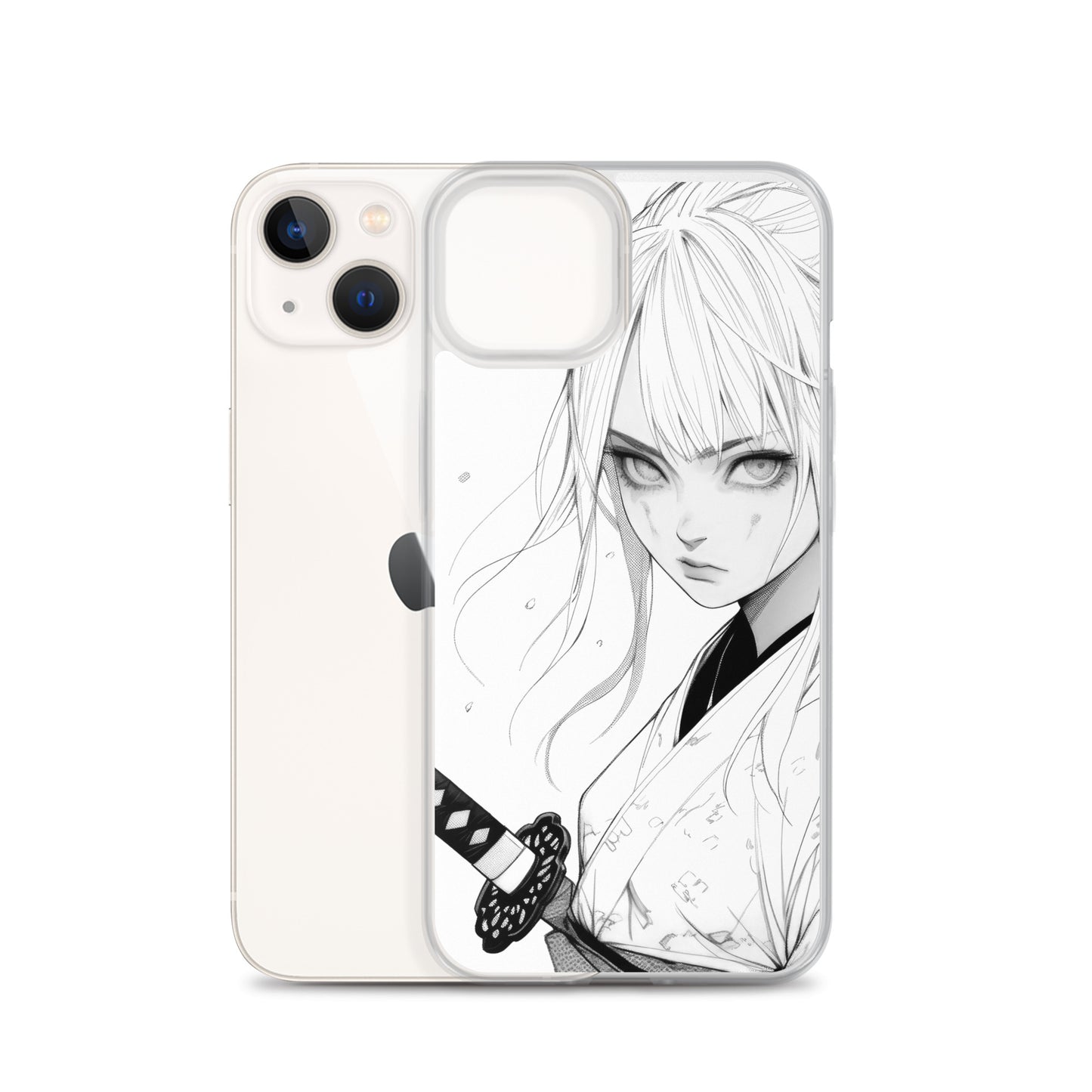 Clear Case for iPhone® Samurai Girl 2