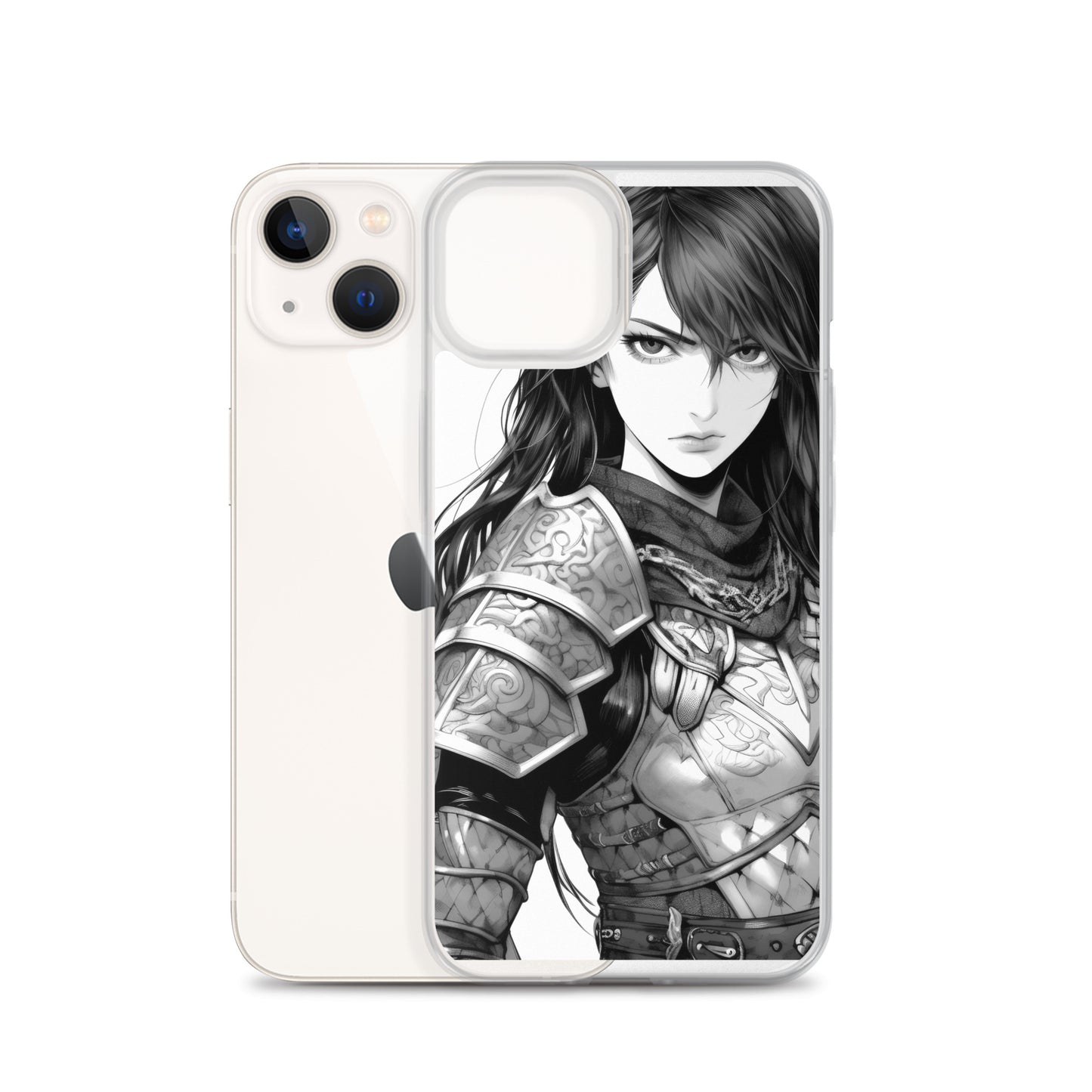 Clear Case for iPhone® Samurai Girl 9