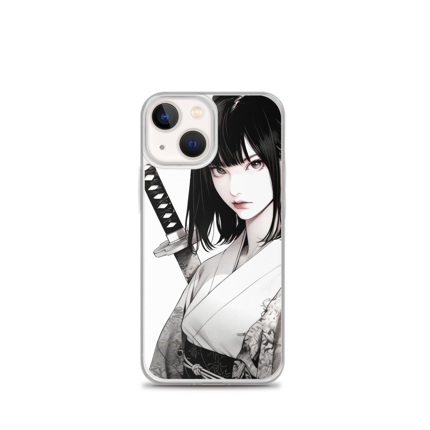 Clear Case for iPhone® Samurai Girl One