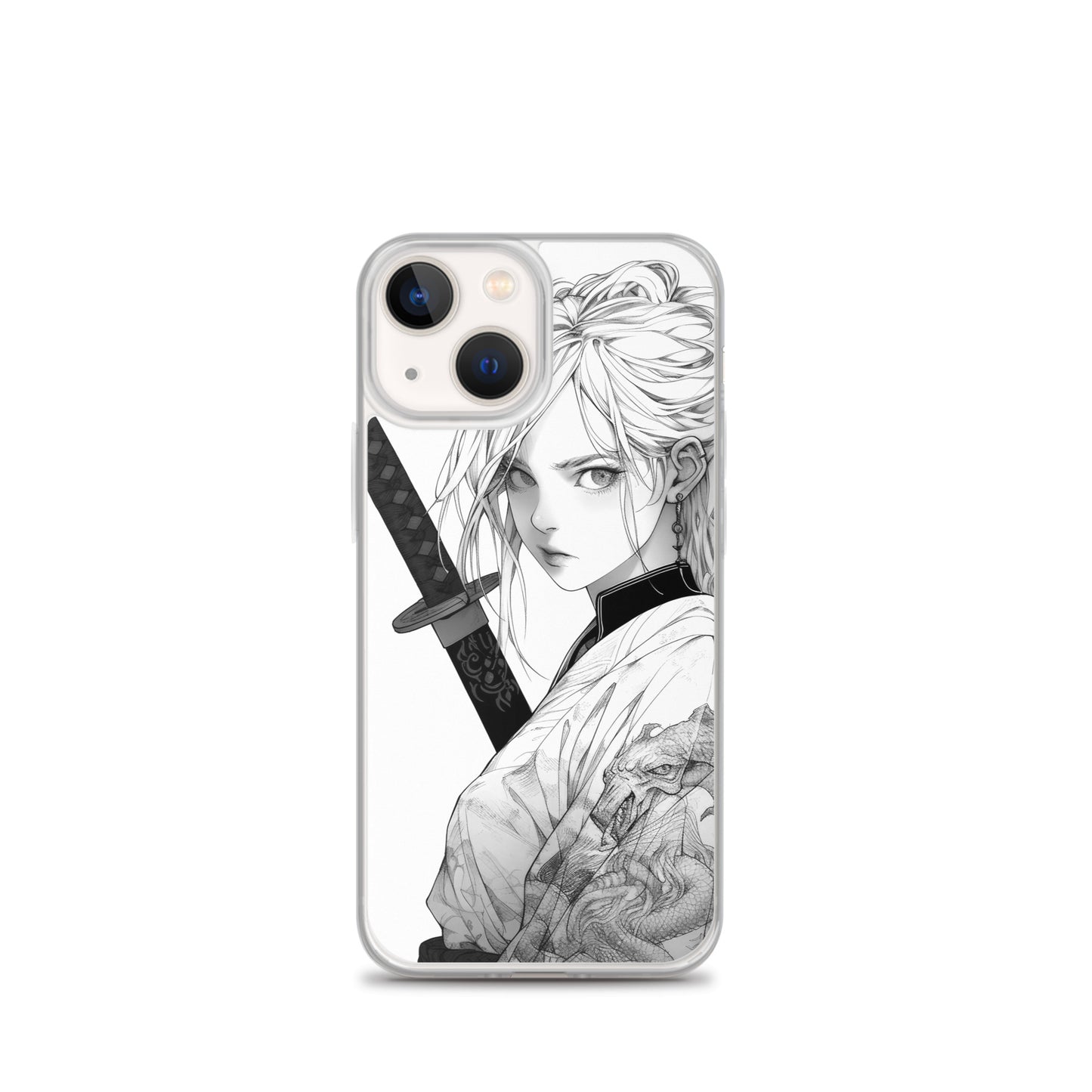 Clear Case for iPhone® Samurai Girl 6