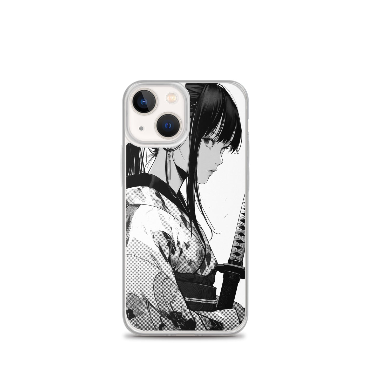 Clear Case for iPhone® Samurai Girl 7