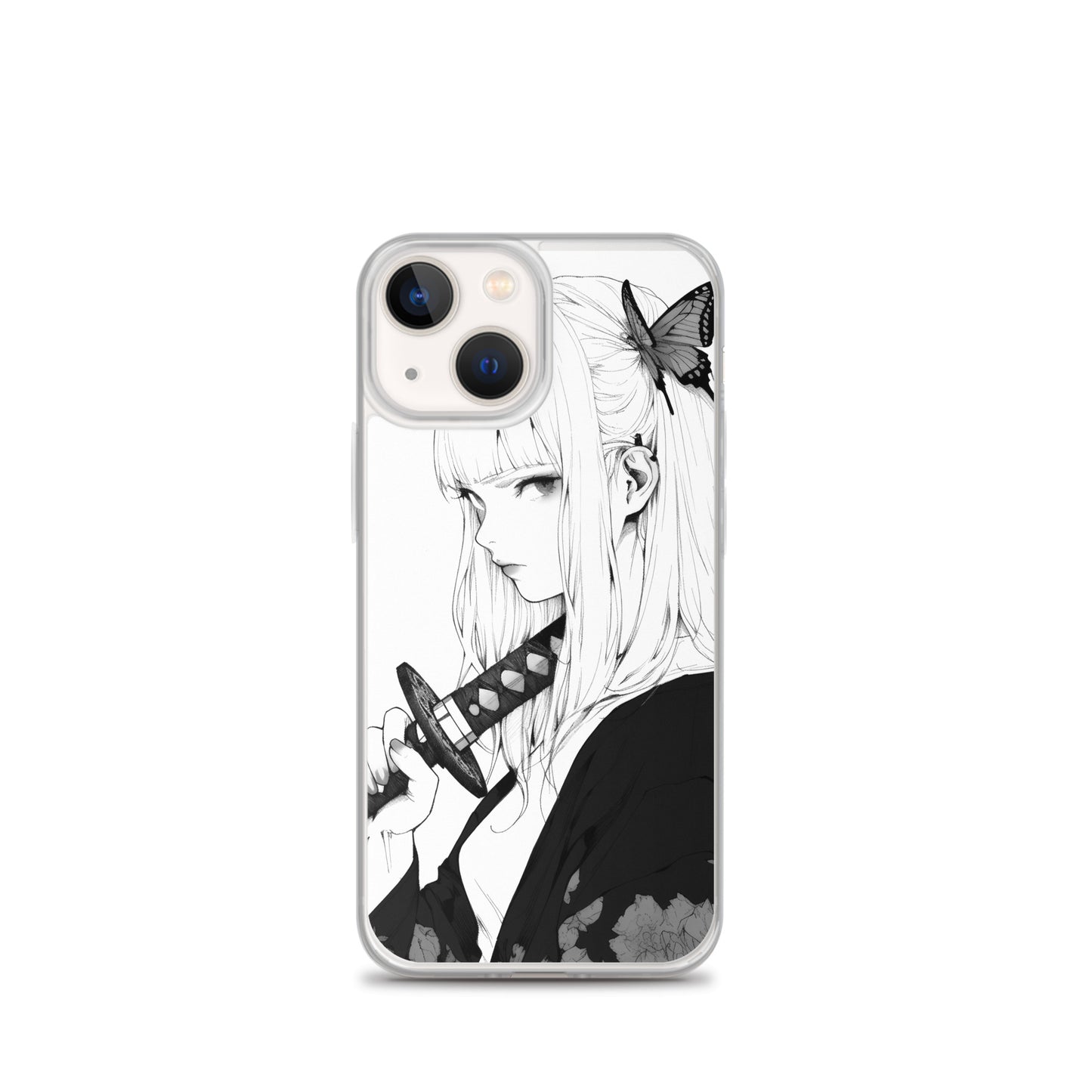 Clear Case for iPhone® Samurai Girl 10