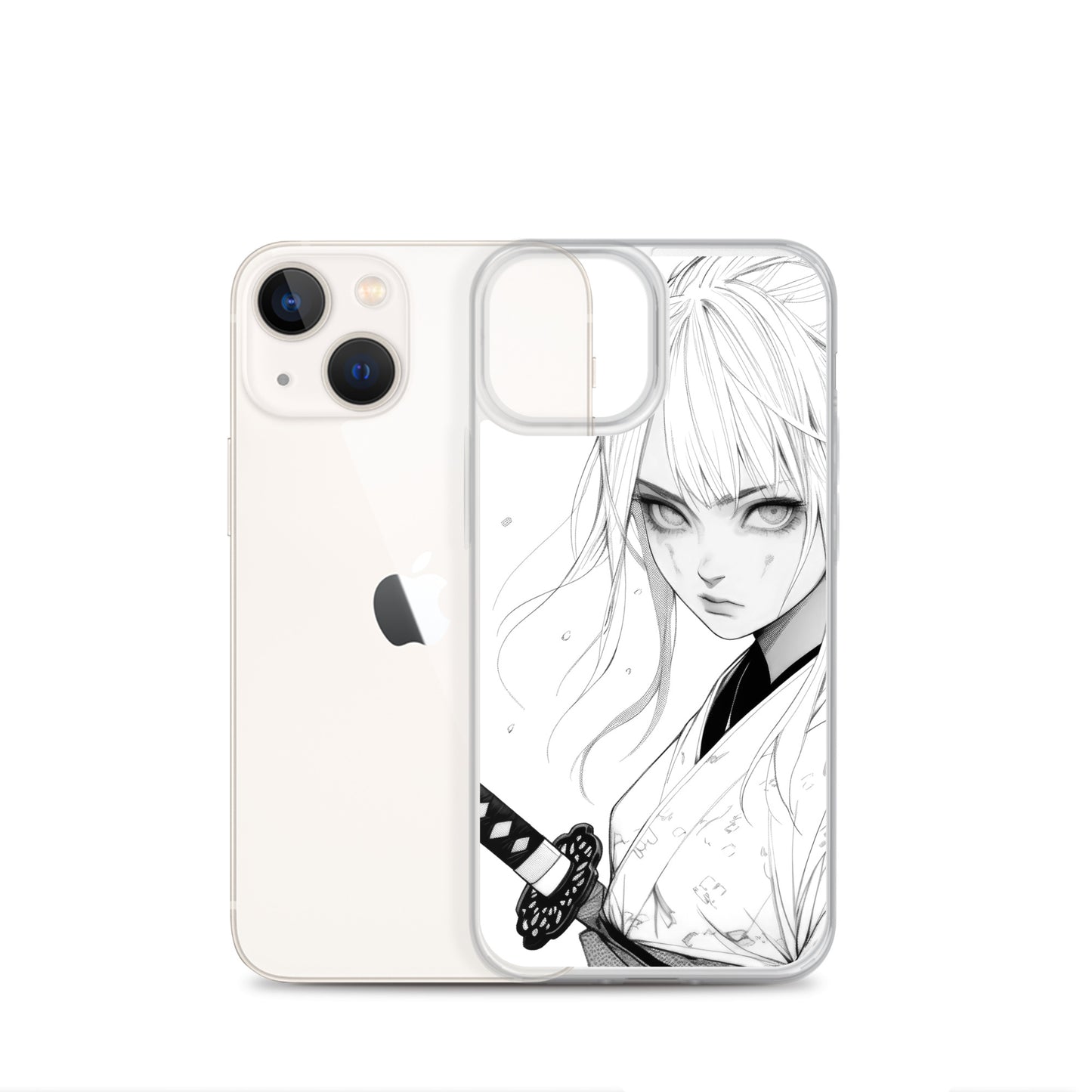 Clear Case for iPhone® Samurai Girl 2