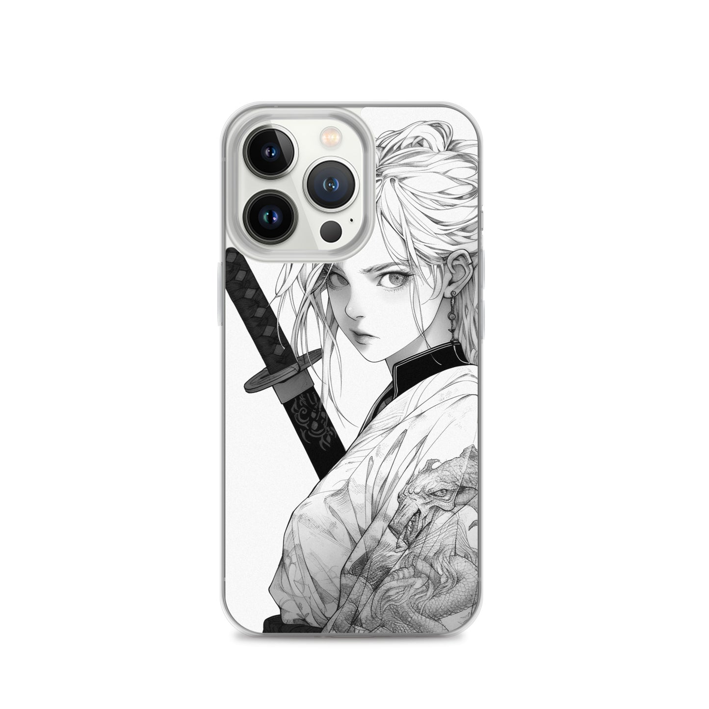 Clear Case for iPhone® Samurai Girl 6