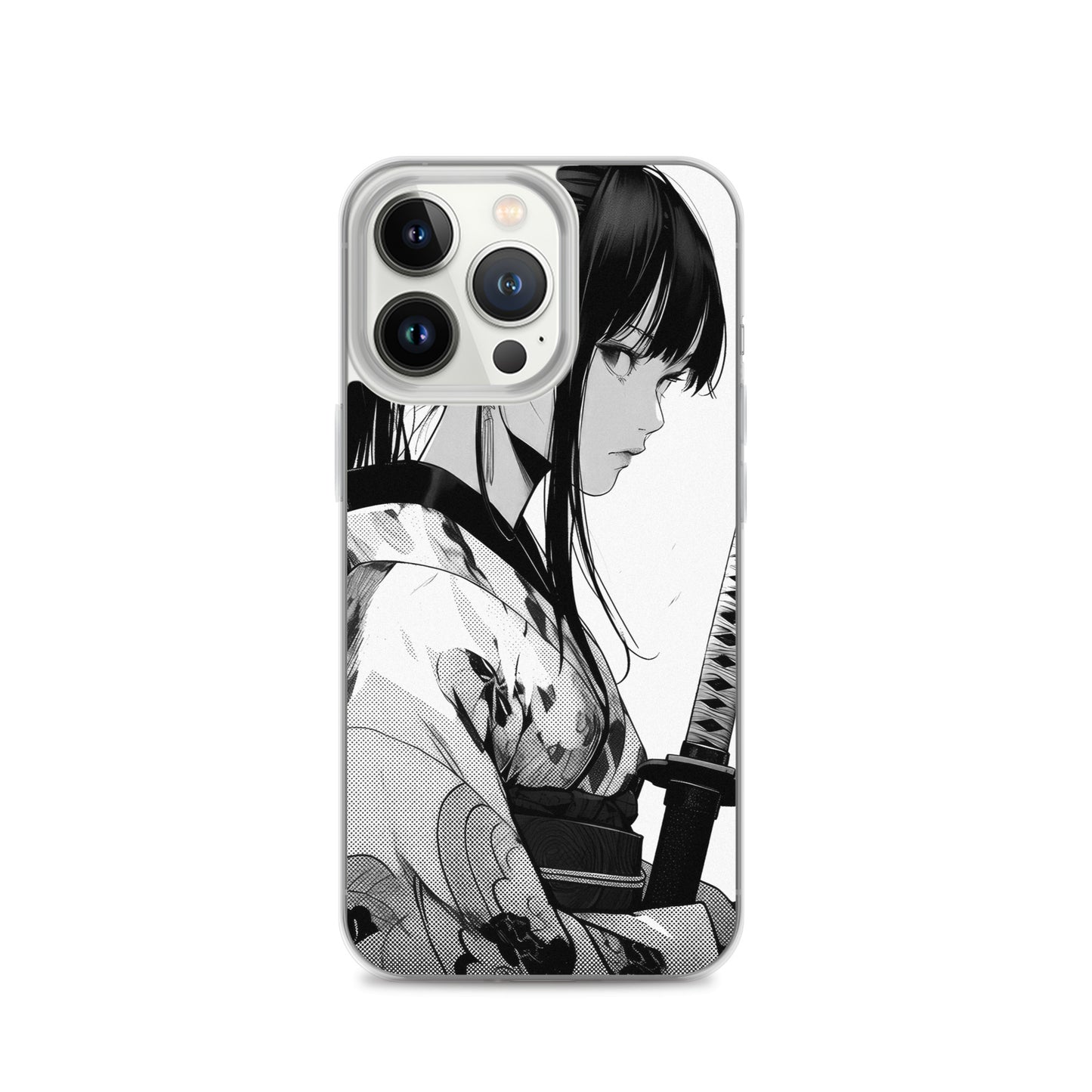 Clear Case for iPhone® Samurai Girl 7