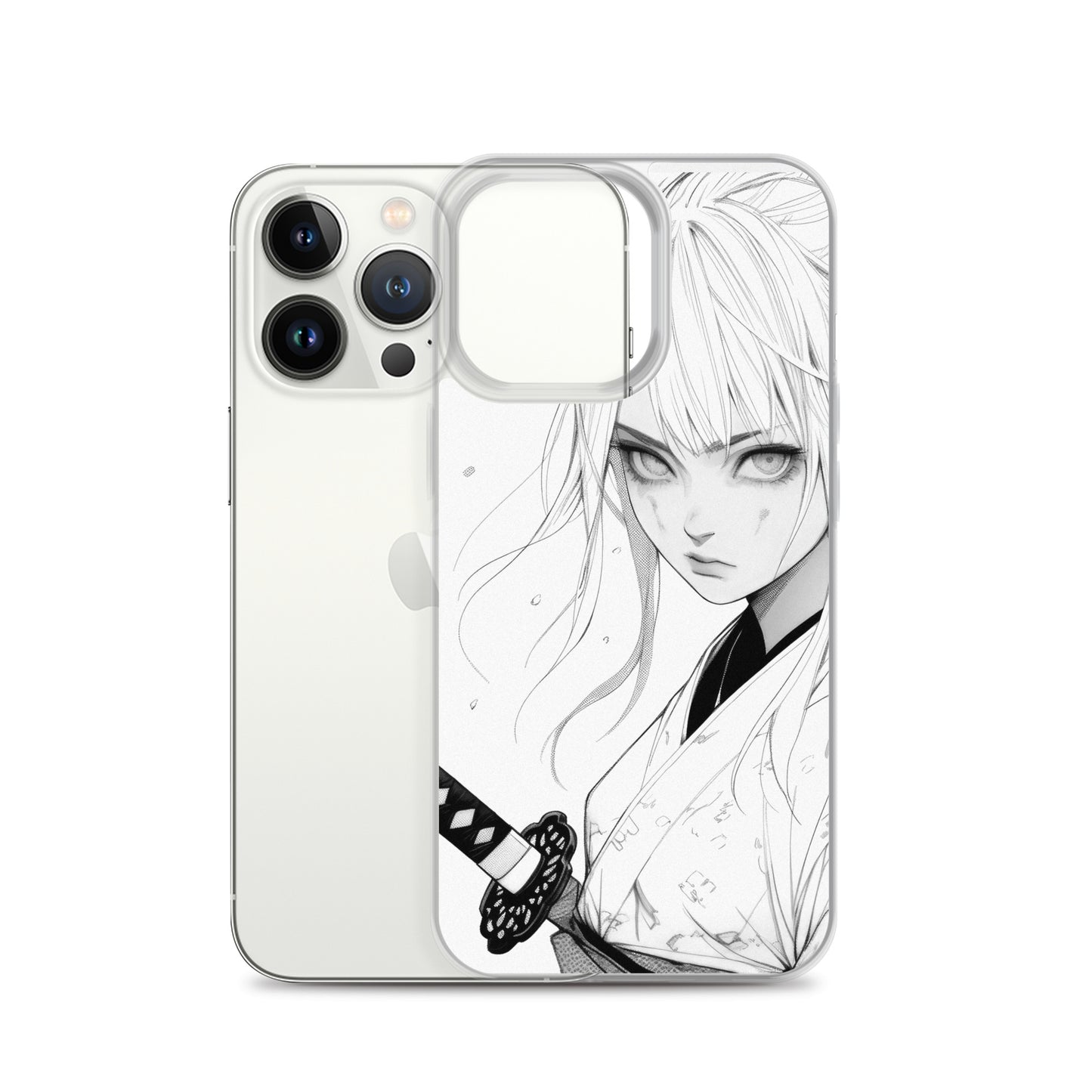 Clear Case for iPhone® Samurai Girl 2