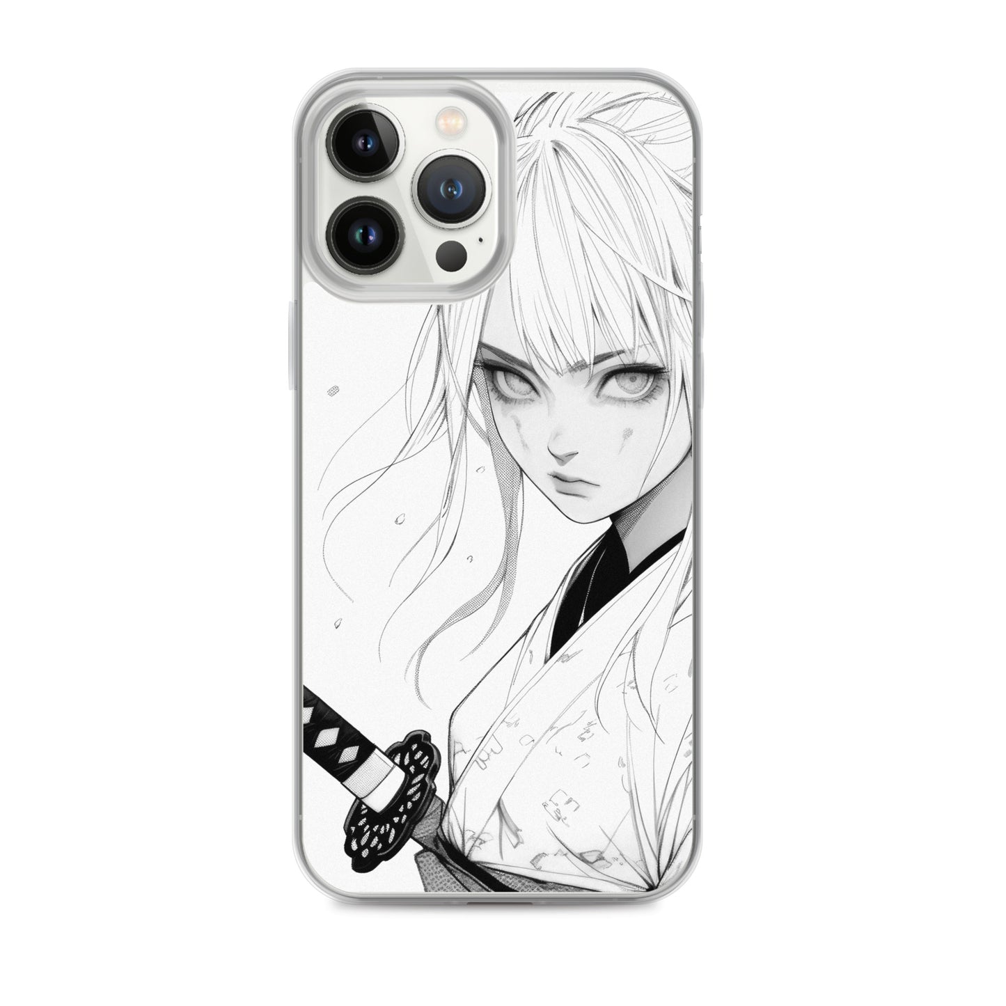 Clear Case for iPhone® Samurai Girl 2