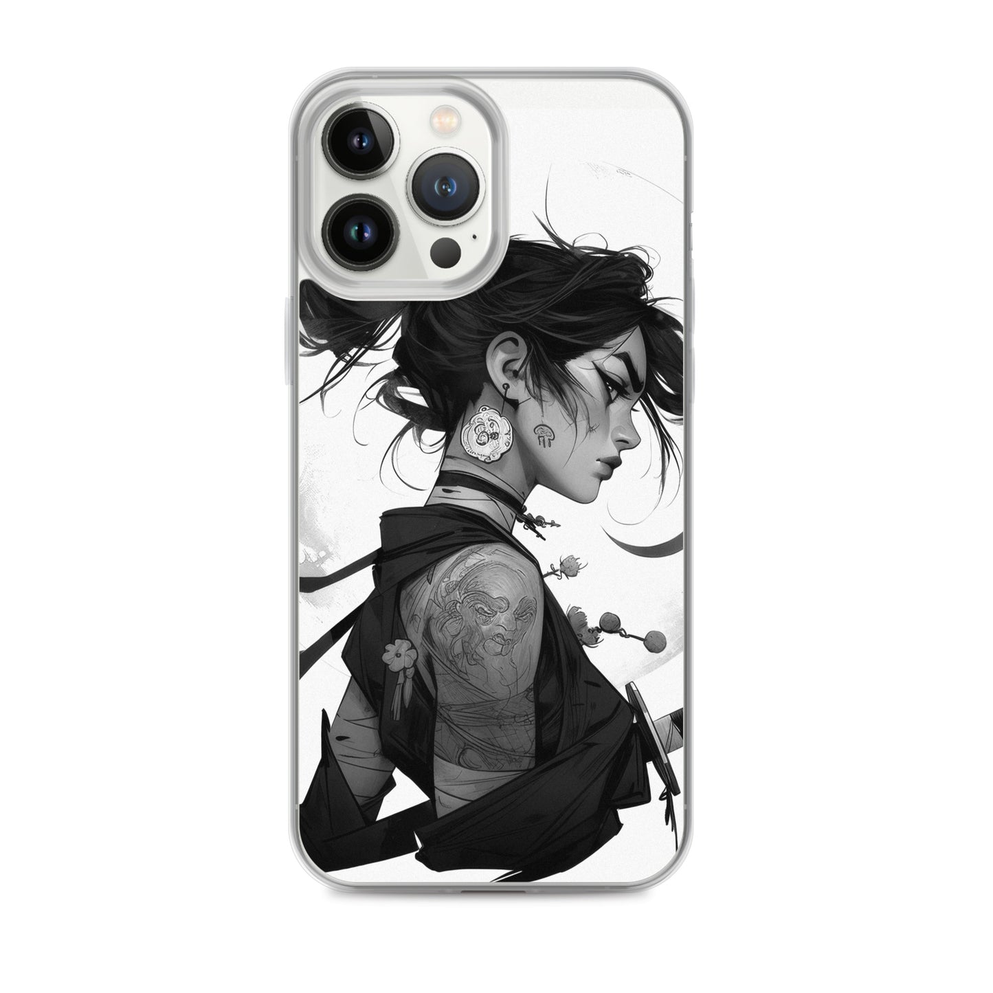 Clear Case for iPhone® Samurai Girl 4