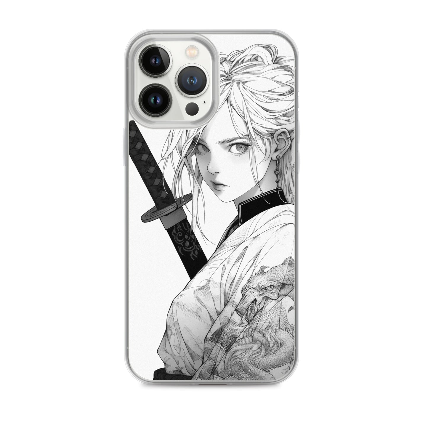 Clear Case for iPhone® Samurai Girl 6