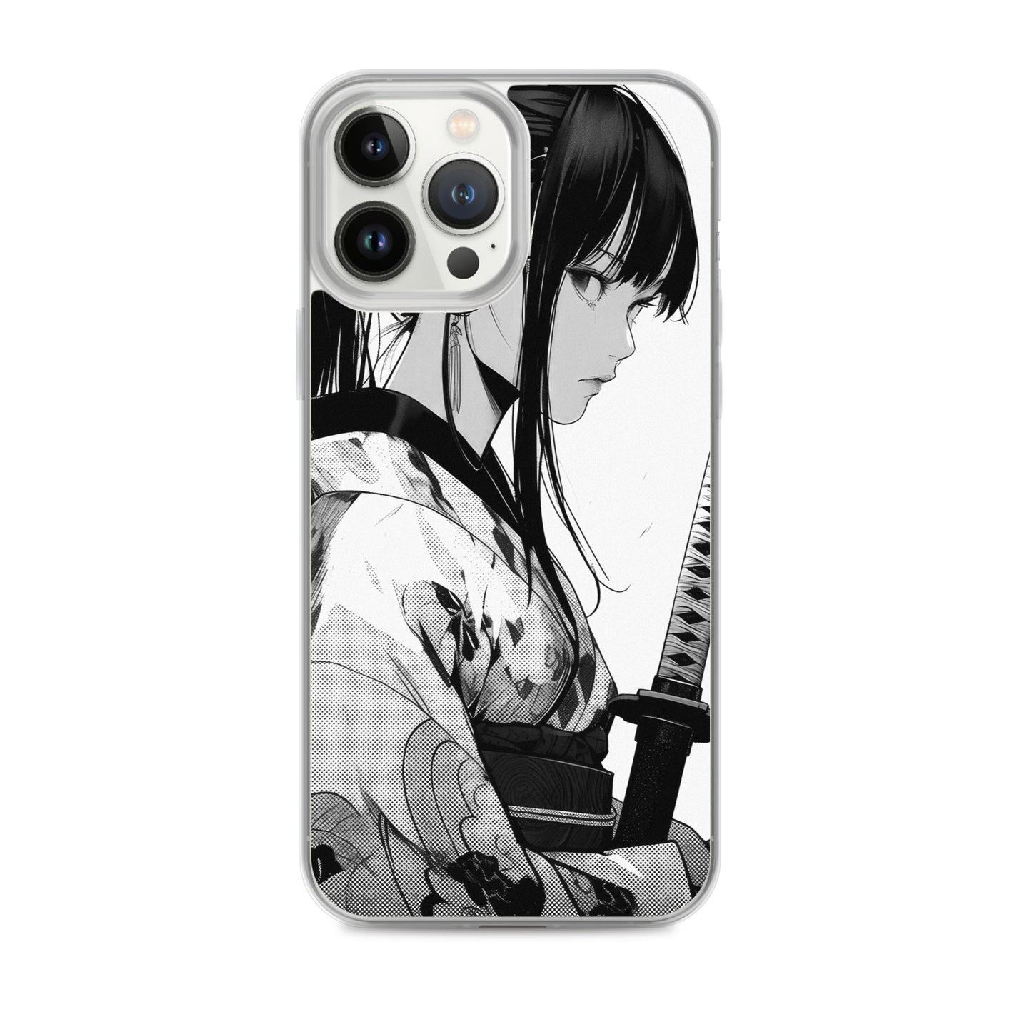 Clear Case for iPhone® Samurai Girl 7