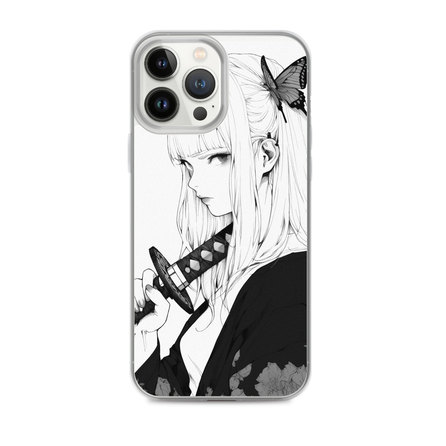 Clear Case for iPhone® Samurai Girl 10