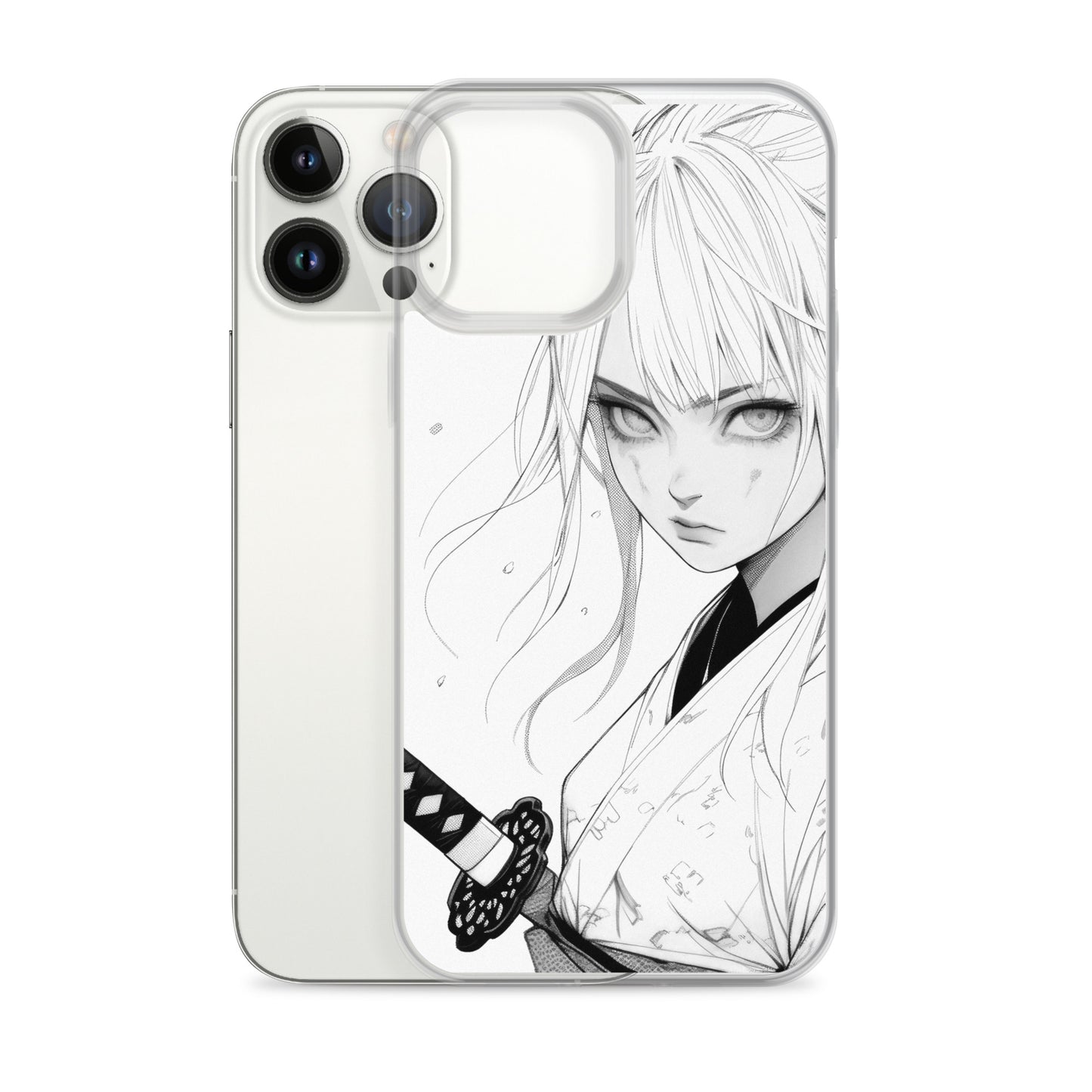 Clear Case for iPhone® Samurai Girl 2