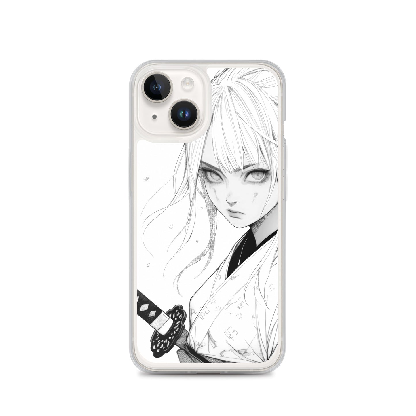 Clear Case for iPhone® Samurai Girl 2