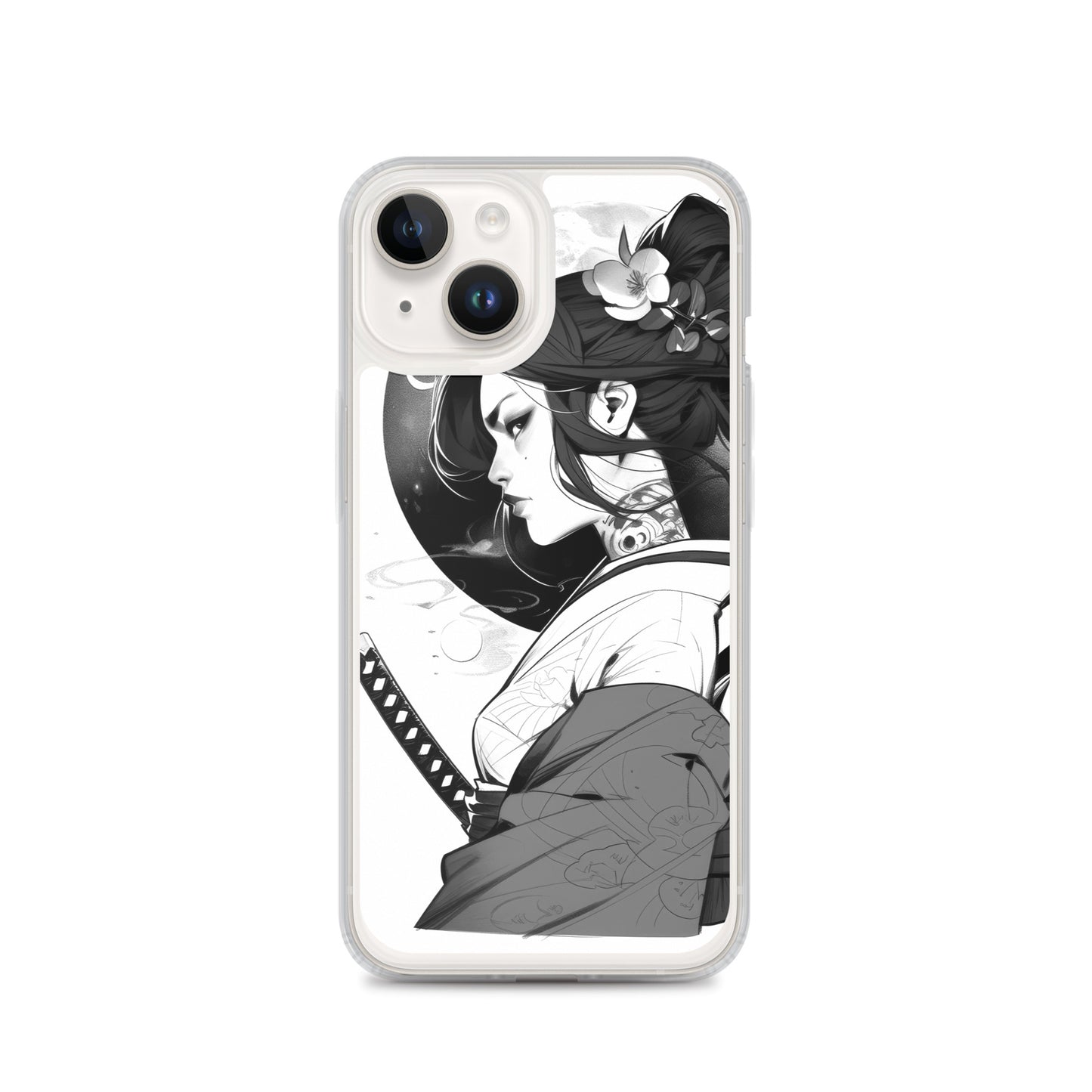 Clear Case for iPhone® Samurai Girl 3