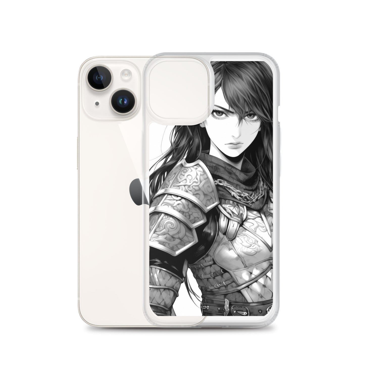 Clear Case for iPhone® Samurai Girl 9