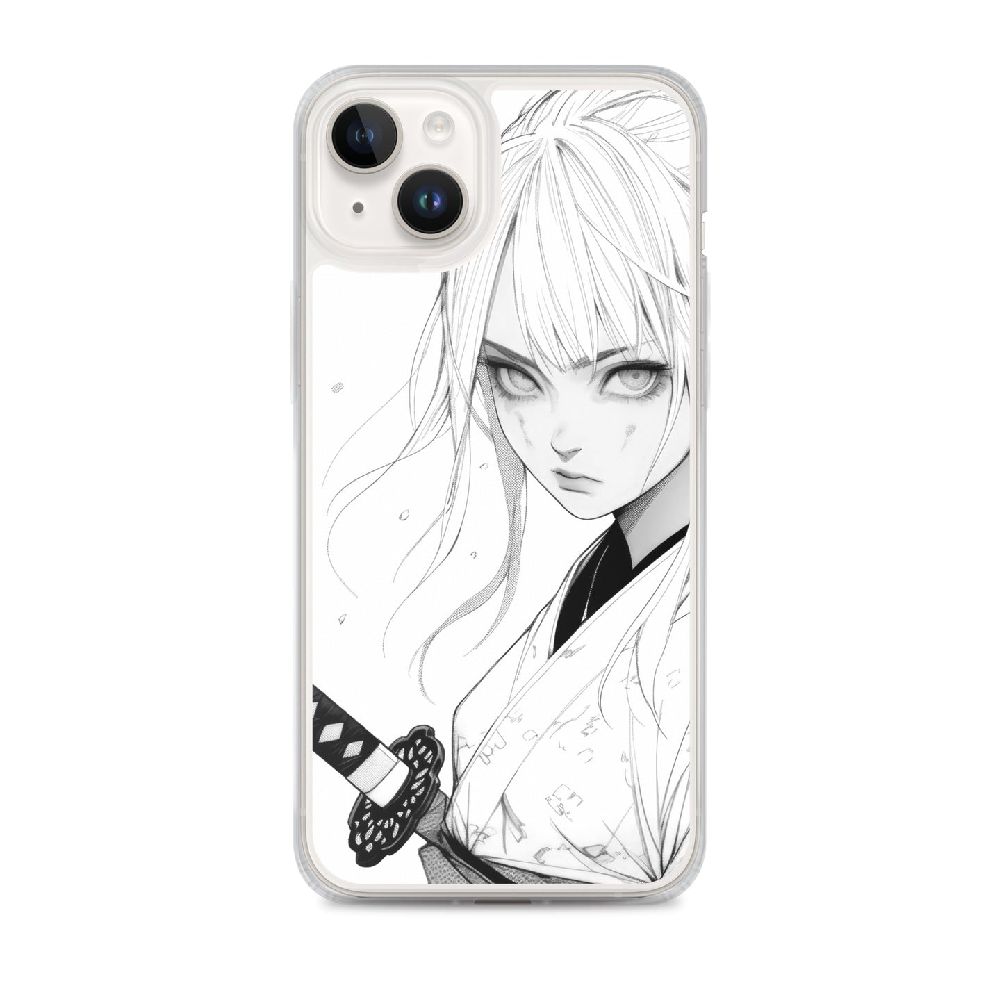 Clear Case for iPhone® Samurai Girl 2