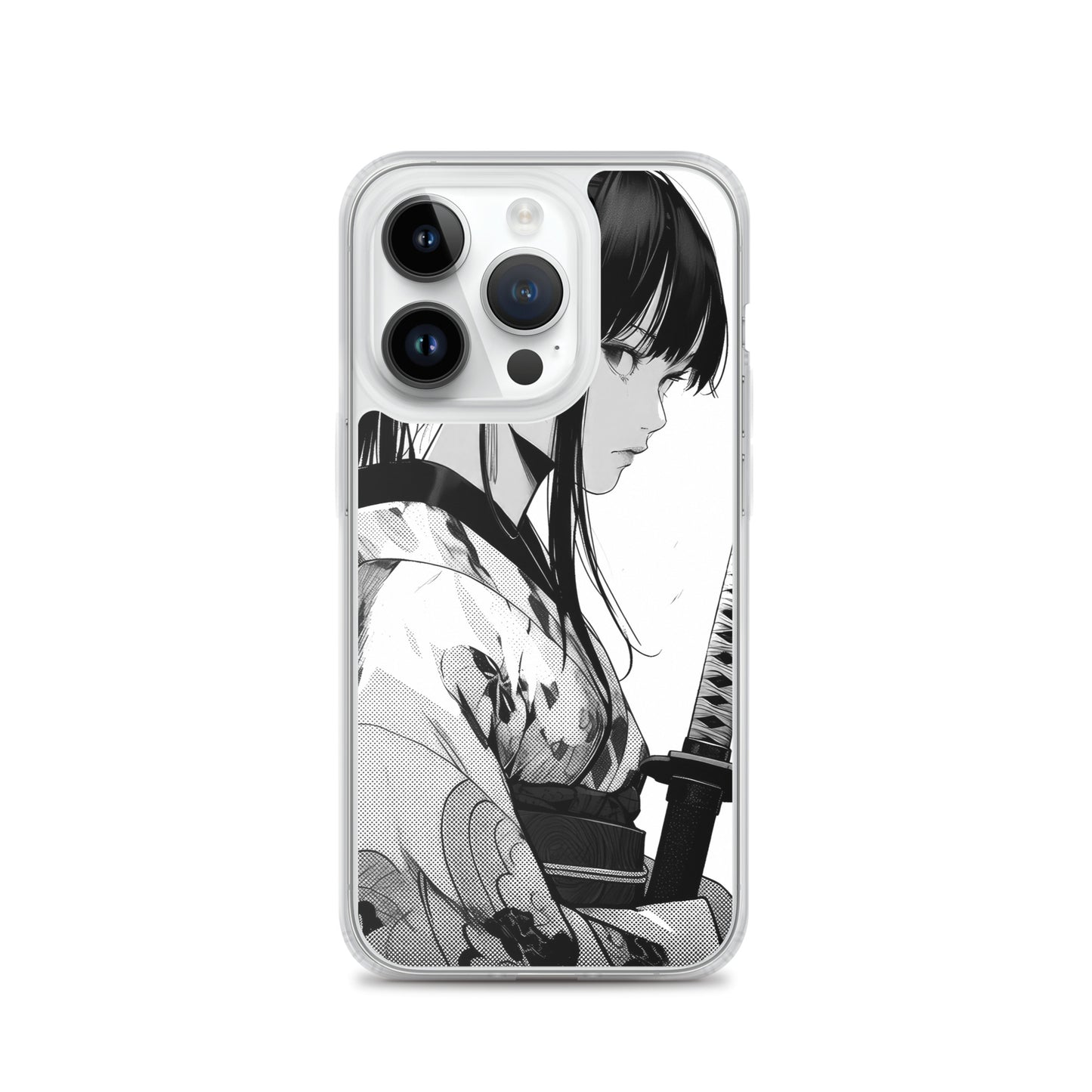 Clear Case for iPhone® Samurai Girl 7