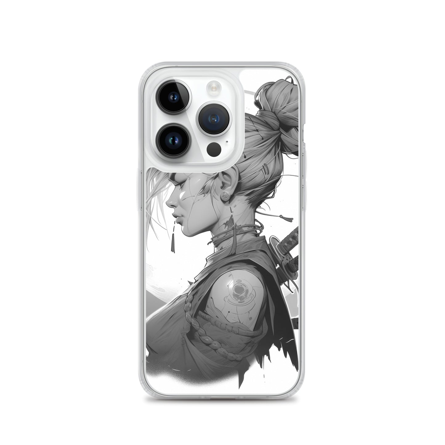 Clear Case for iPhone® Samurai Girl 11