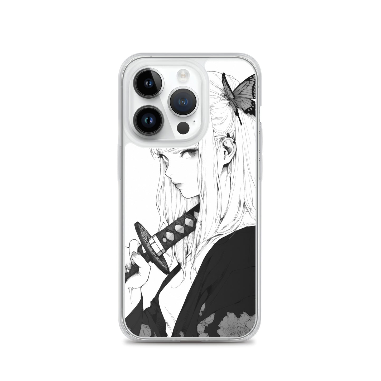 Clear Case for iPhone® Samurai Girl 10