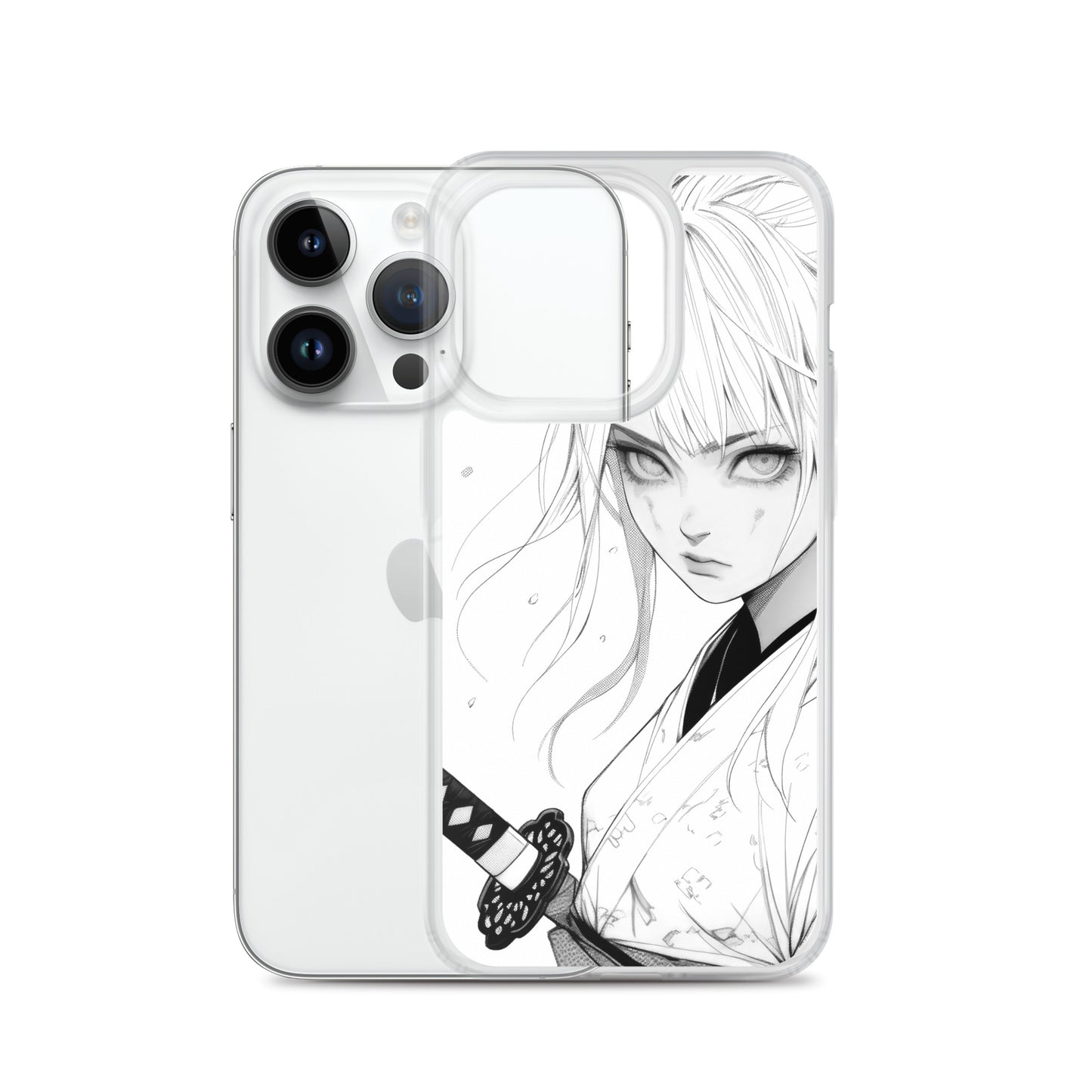 Clear Case for iPhone® Samurai Girl 2