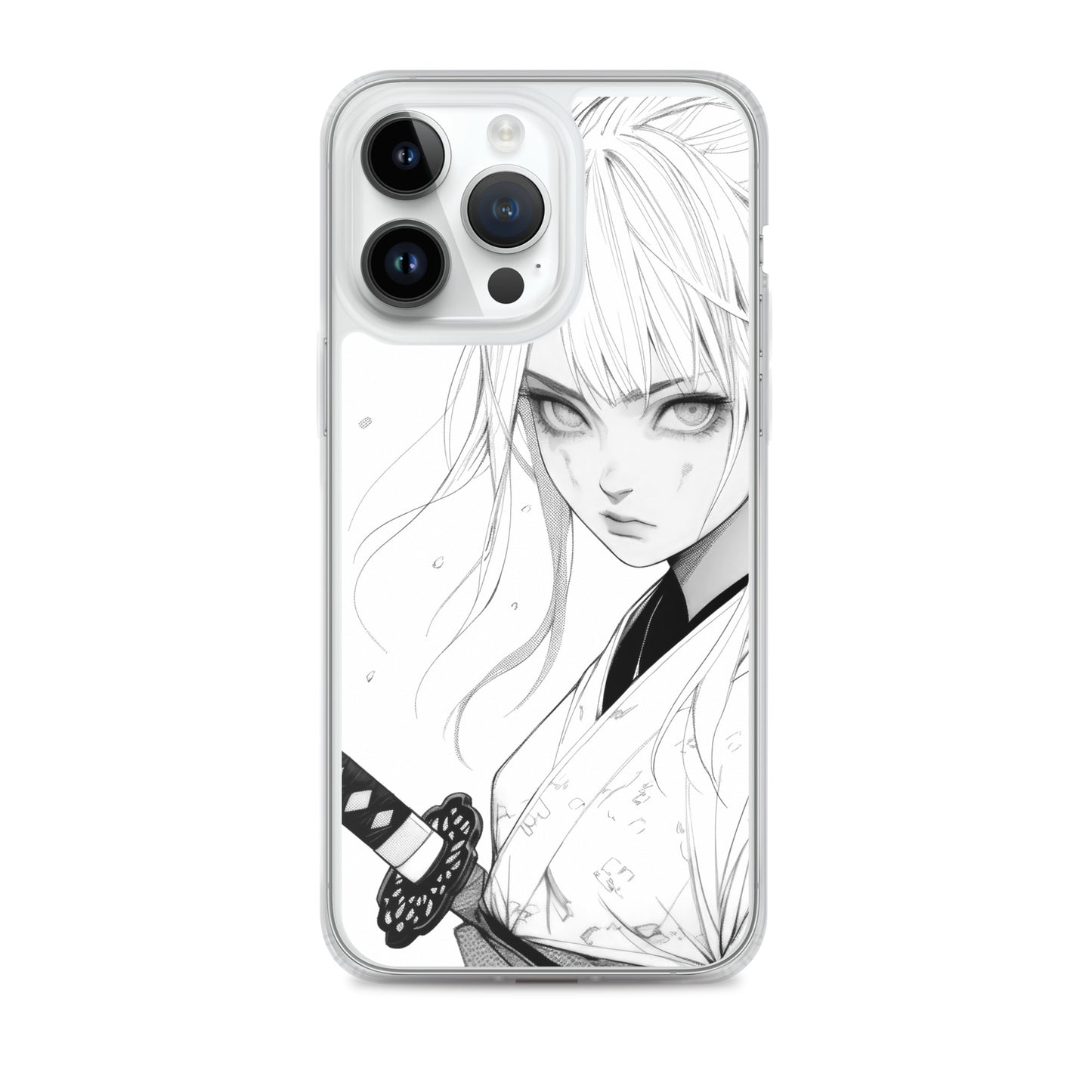 Clear Case for iPhone® Samurai Girl 2