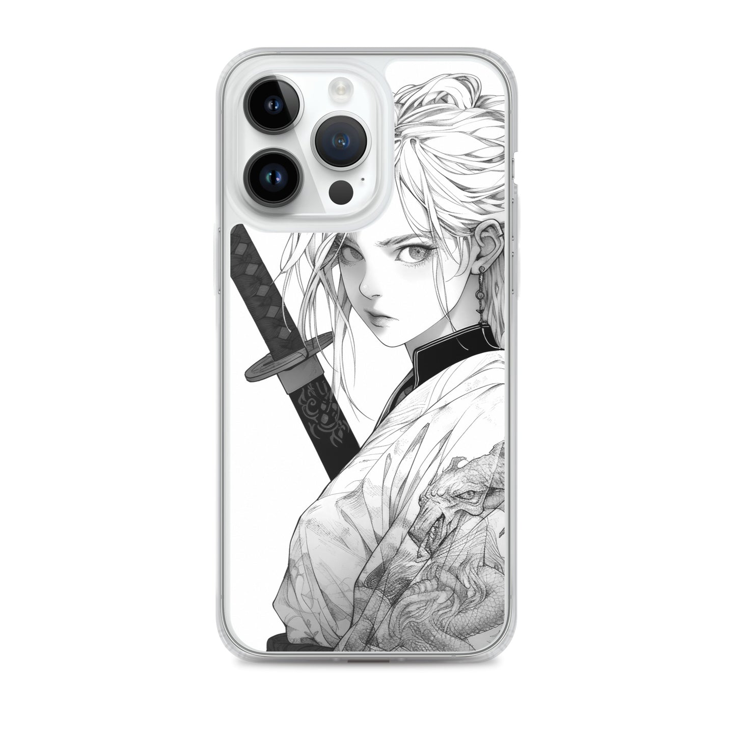 Clear Case for iPhone® Samurai Girl 6