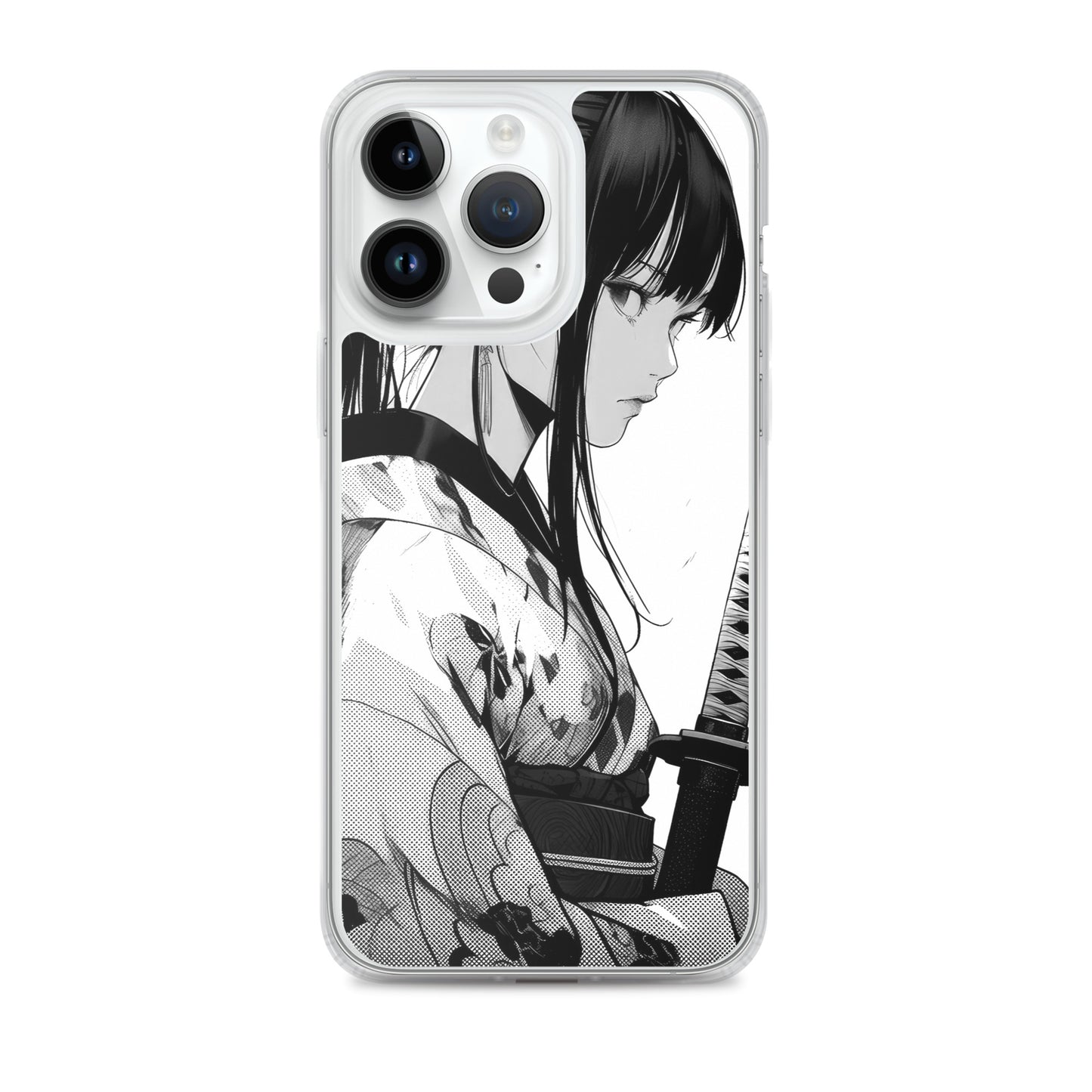 Clear Case for iPhone® Samurai Girl 7