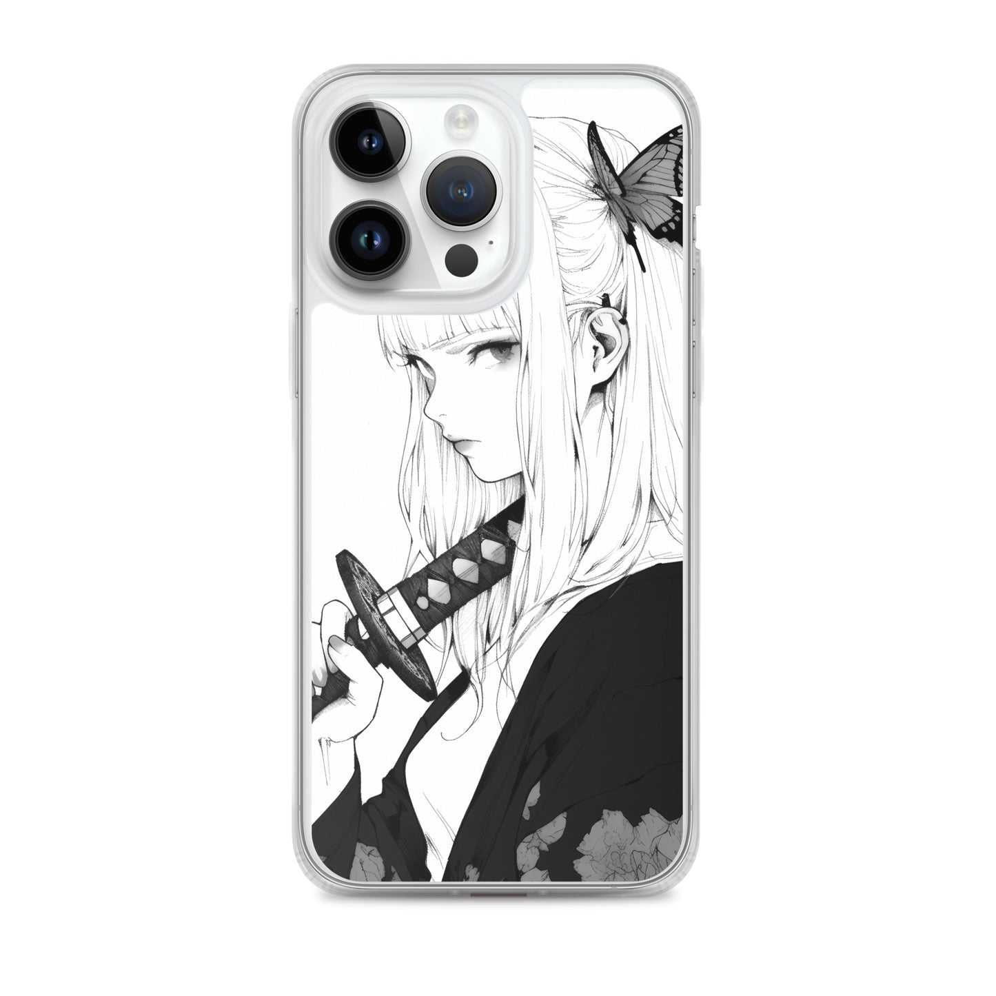 Clear Case for iPhone® Samurai Girl 10