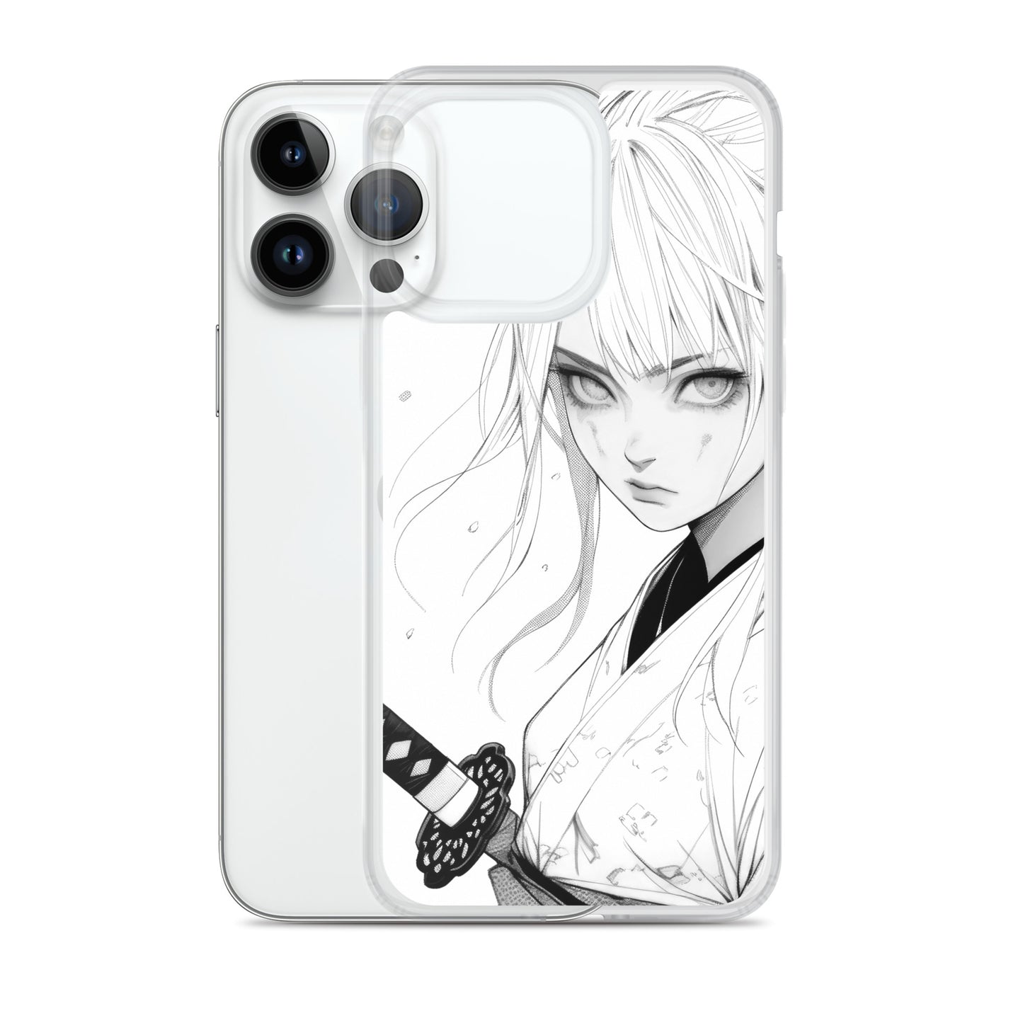 Clear Case for iPhone® Samurai Girl 2