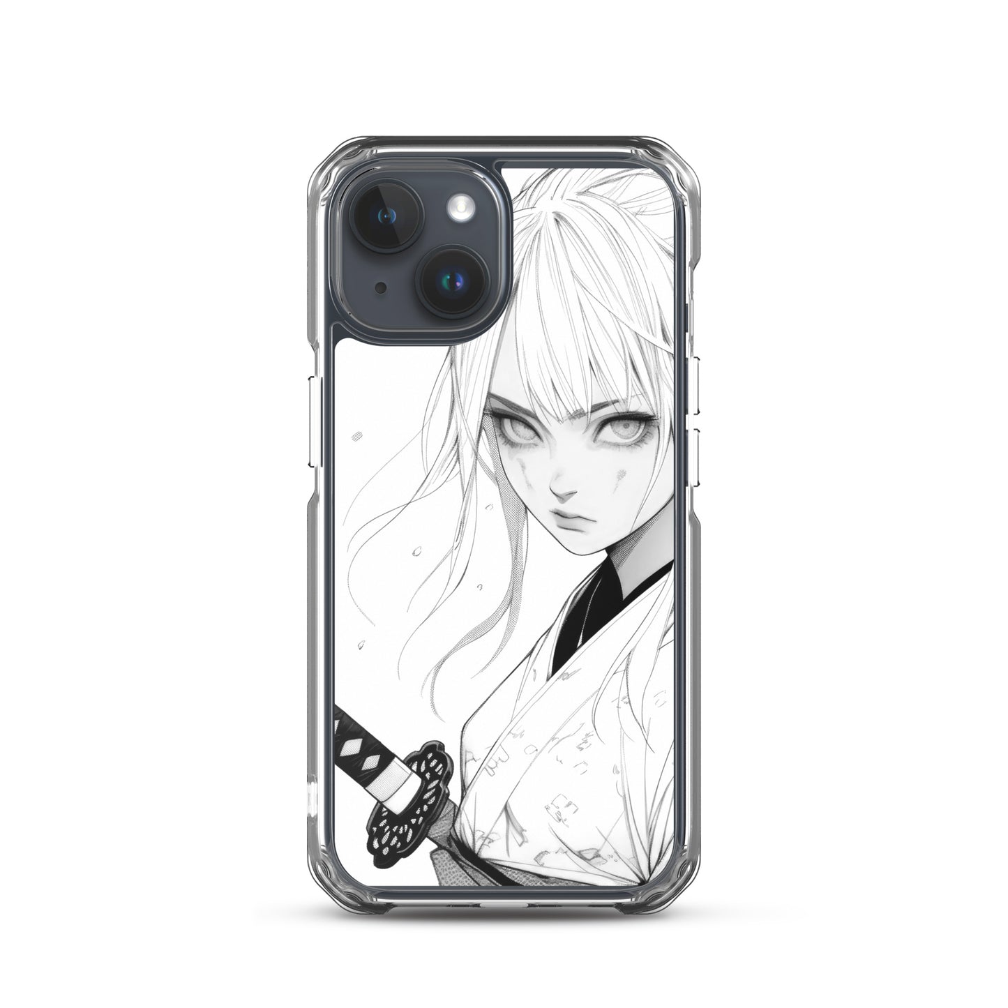 Clear Case for iPhone® Samurai Girl 2