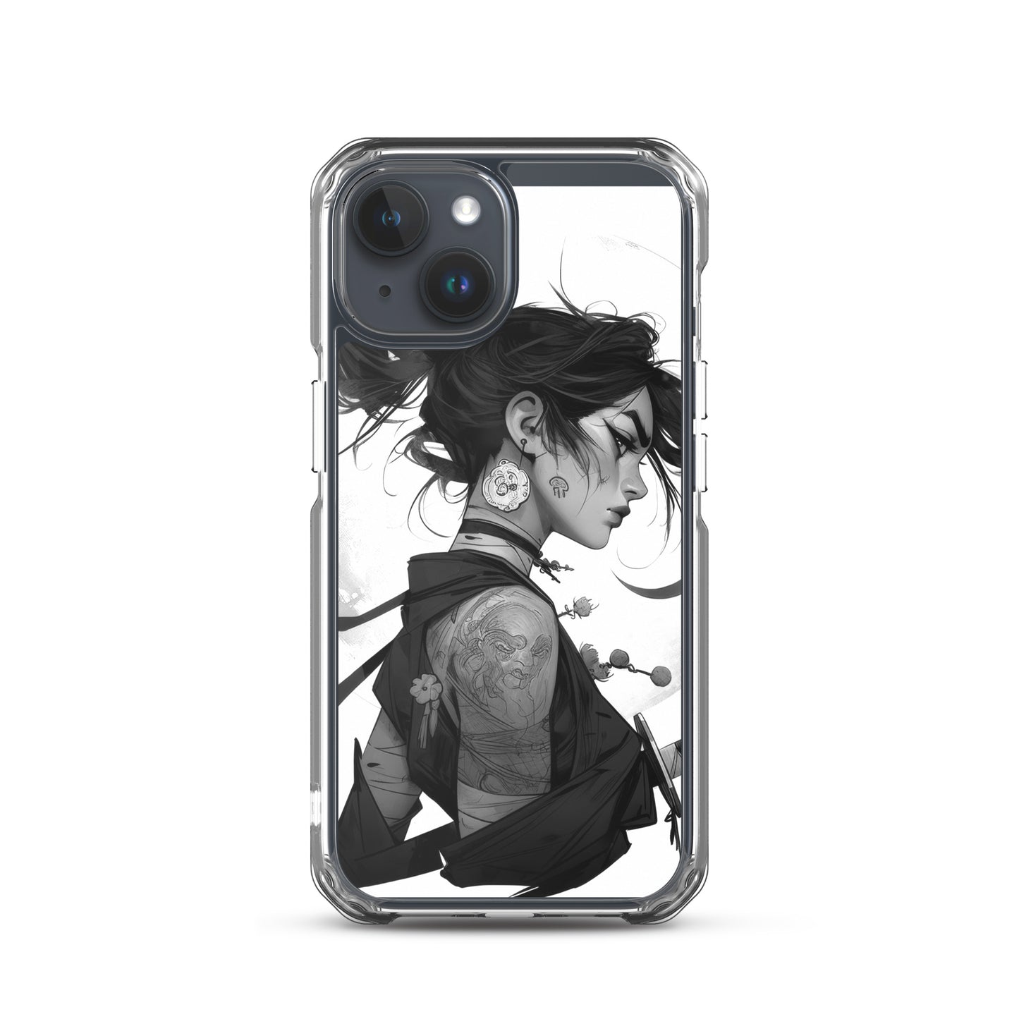 Clear Case for iPhone® Samurai Girl 4