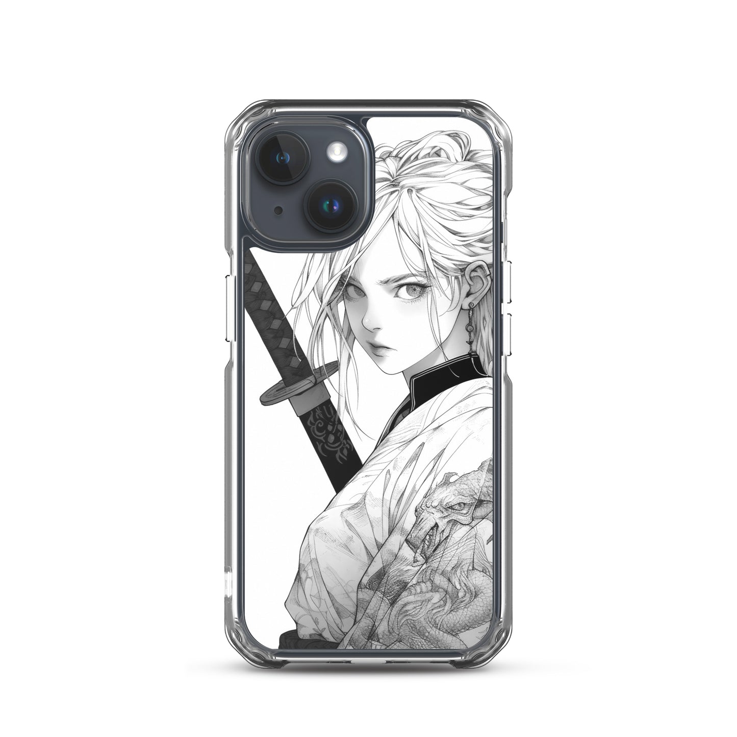 Clear Case for iPhone® Samurai Girl 6