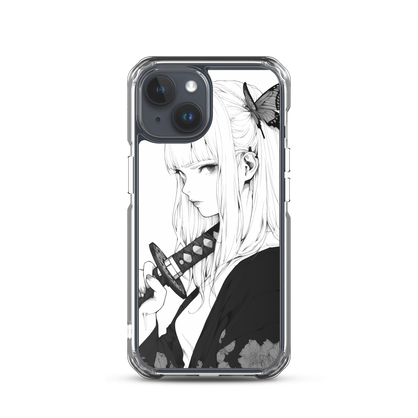 Clear Case for iPhone® Samurai Girl 10