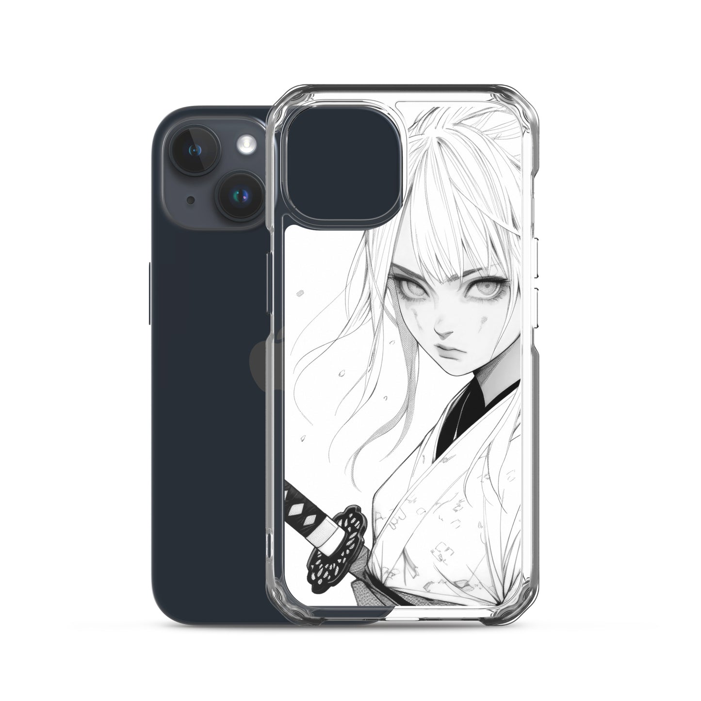 Clear Case for iPhone® Samurai Girl 2