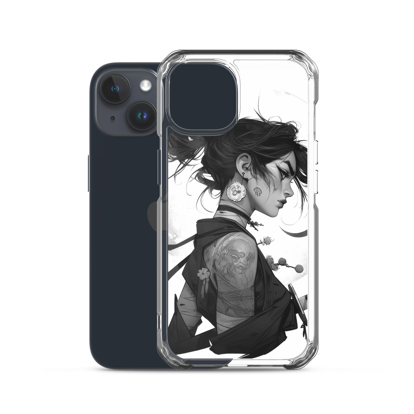 Clear Case for iPhone® Samurai Girl 4