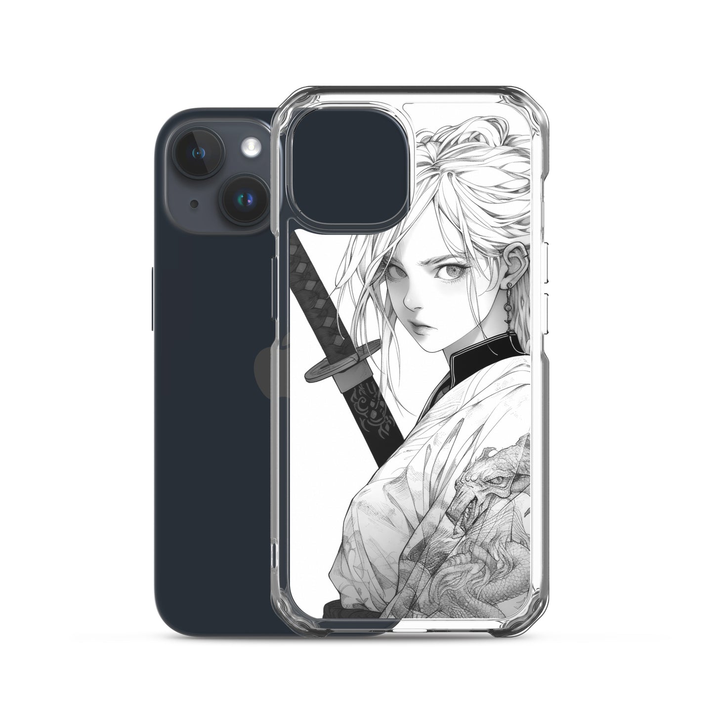 Clear Case for iPhone® Samurai Girl 6