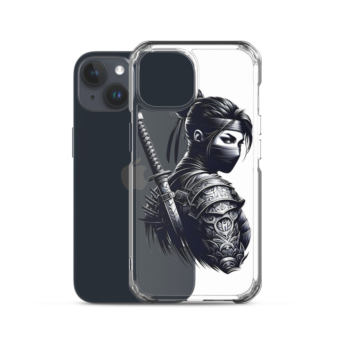 Clear Case for iPhone® Samurai Girl 12