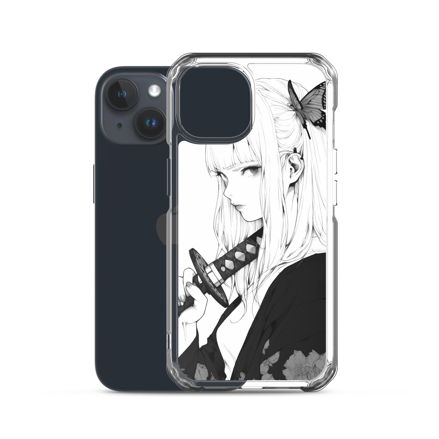 Clear Case for iPhone® Samurai Girl 10