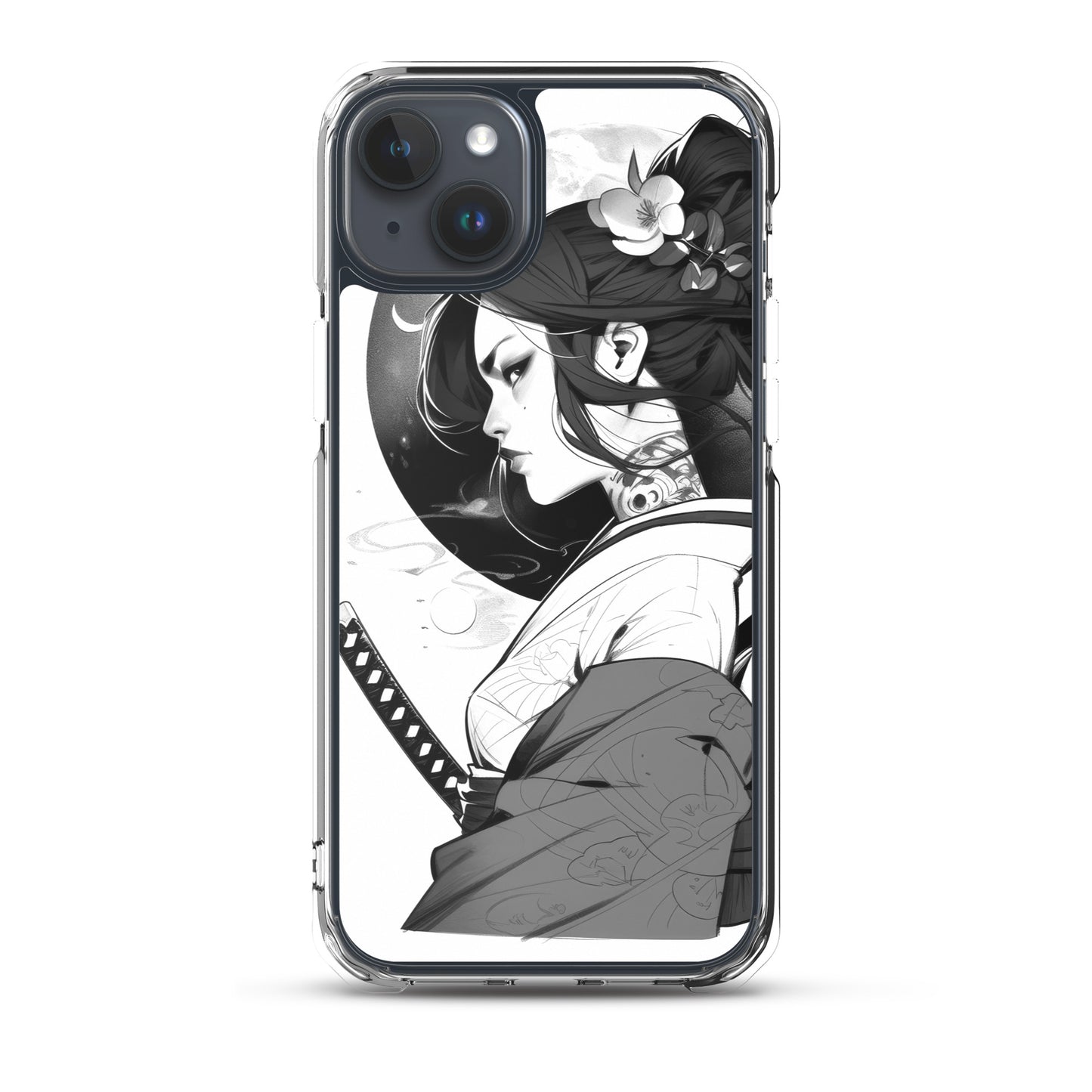 Clear Case for iPhone® Samurai Girl 3