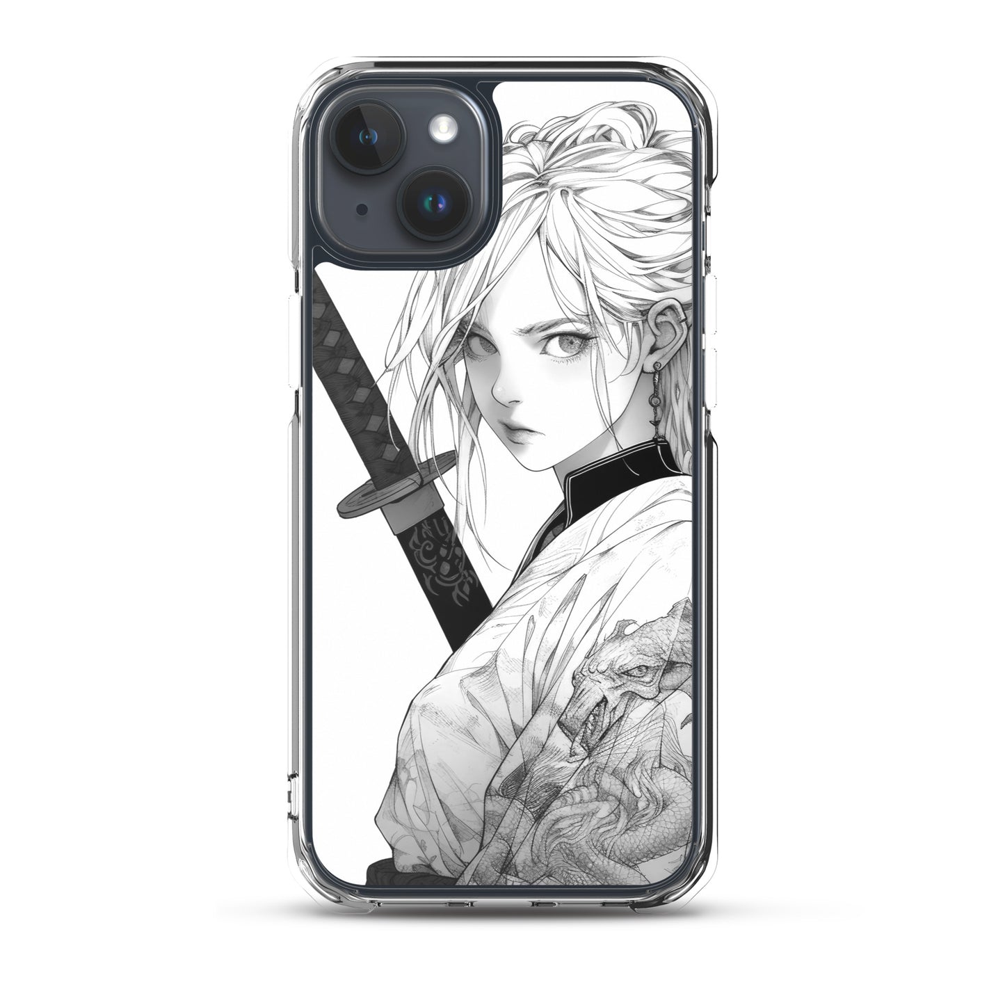 Clear Case for iPhone® Samurai Girl 6