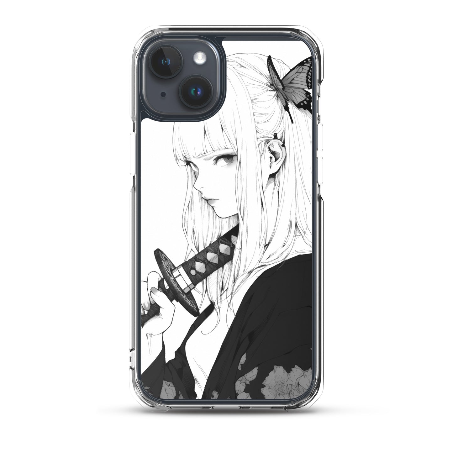 Clear Case for iPhone® Samurai Girl 10