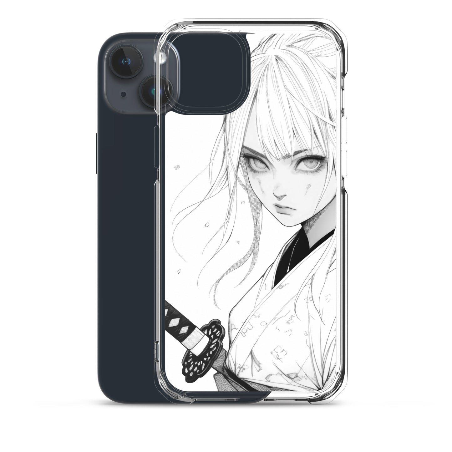 Clear Case for iPhone® Samurai Girl 2