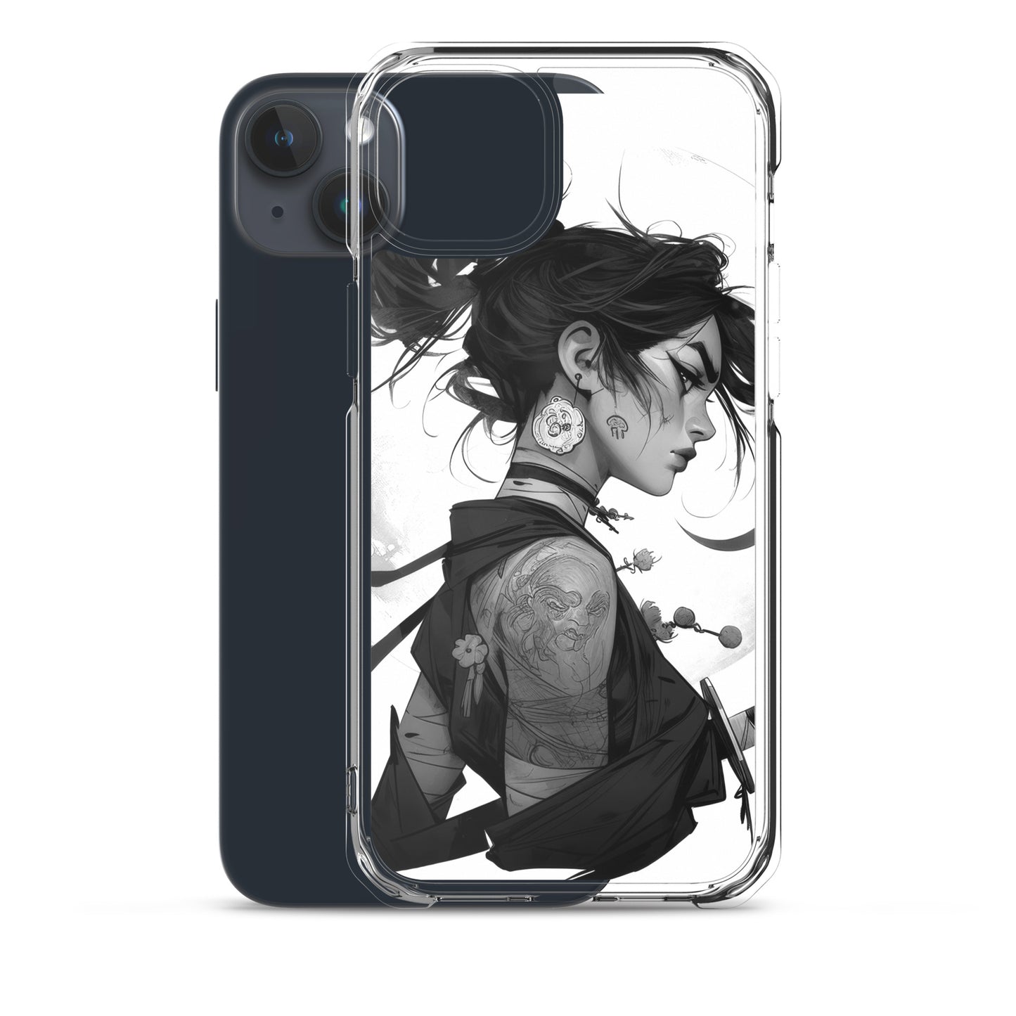 Clear Case for iPhone® Samurai Girl 4