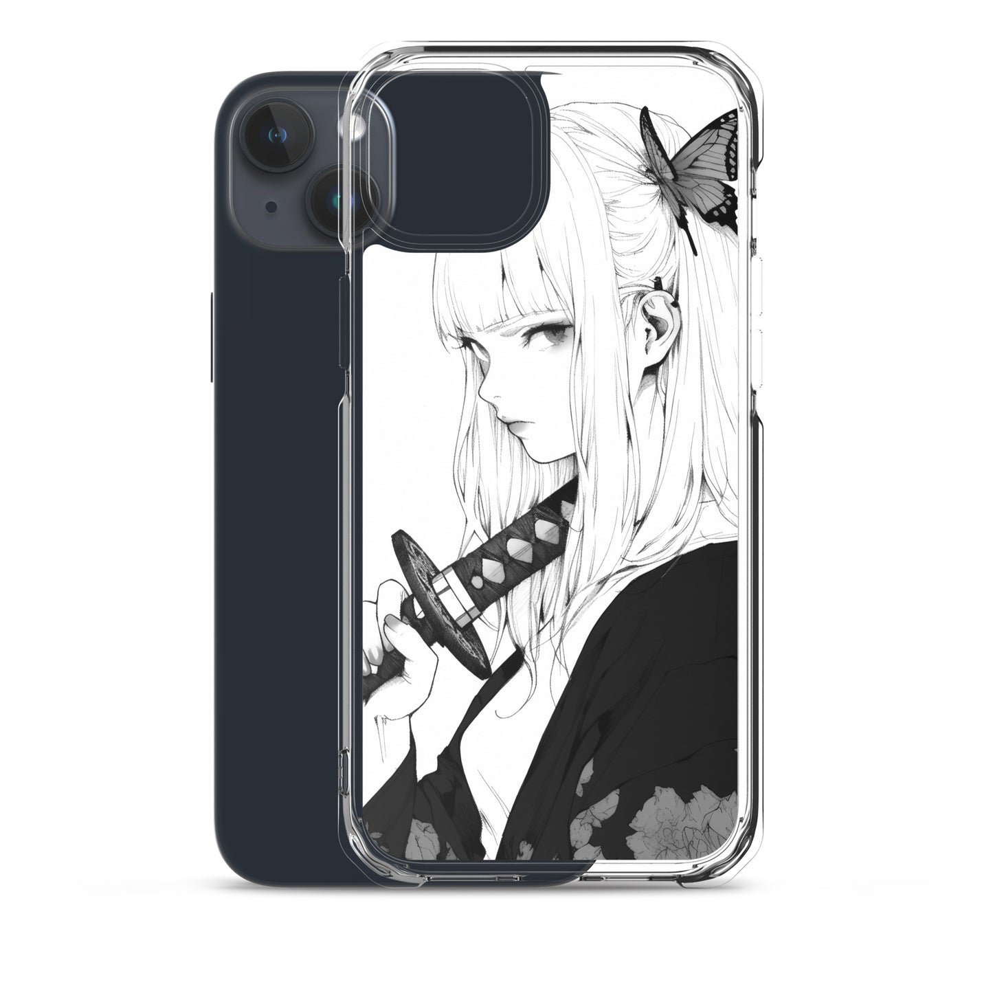 Clear Case for iPhone® Samurai Girl 10