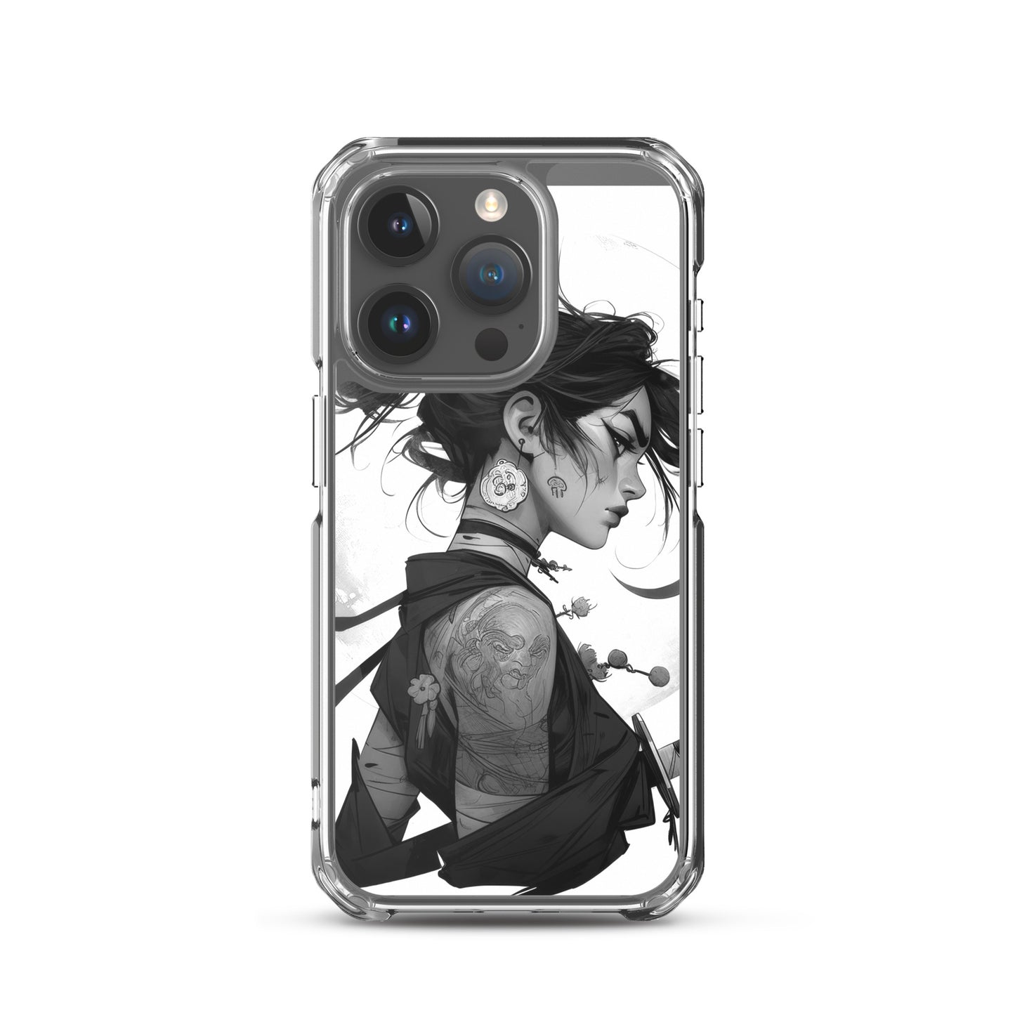 Clear Case for iPhone® Samurai Girl 4