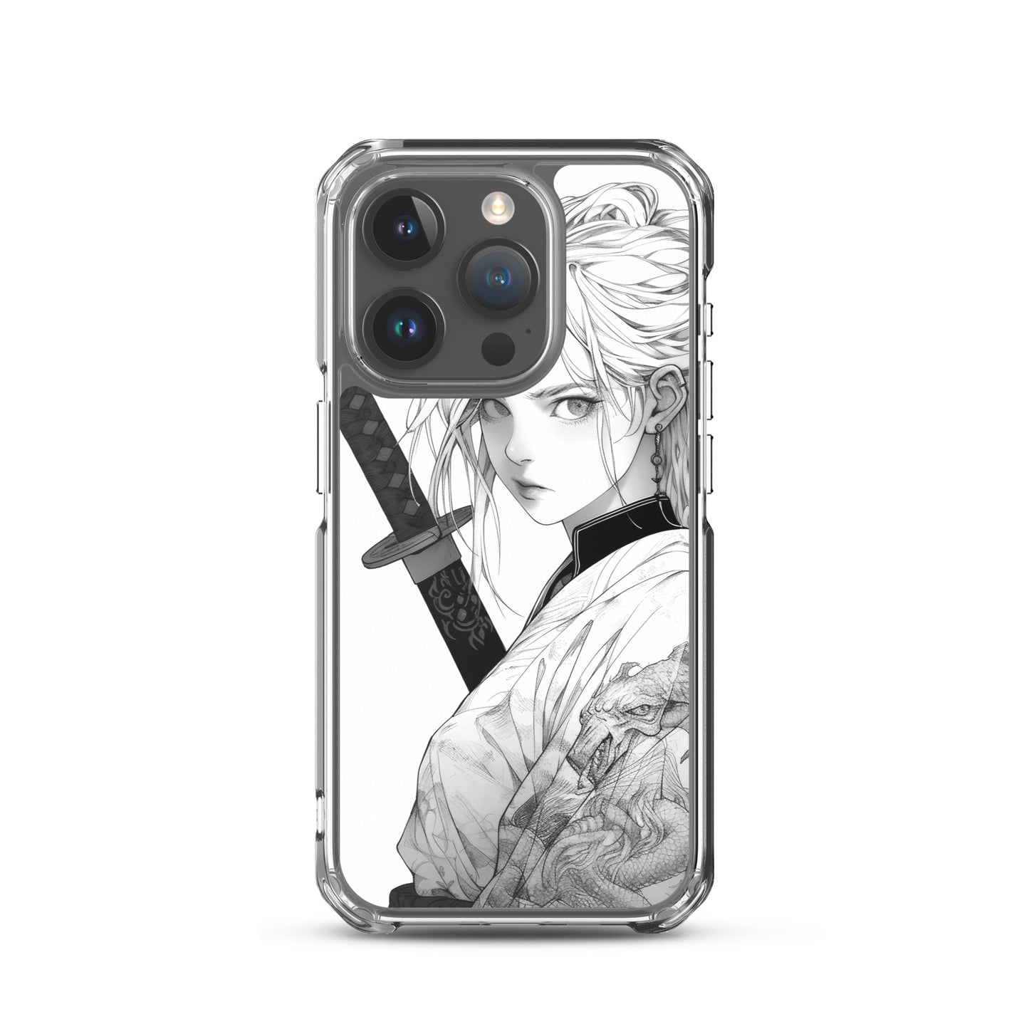 Clear Case for iPhone® Samurai Girl 6